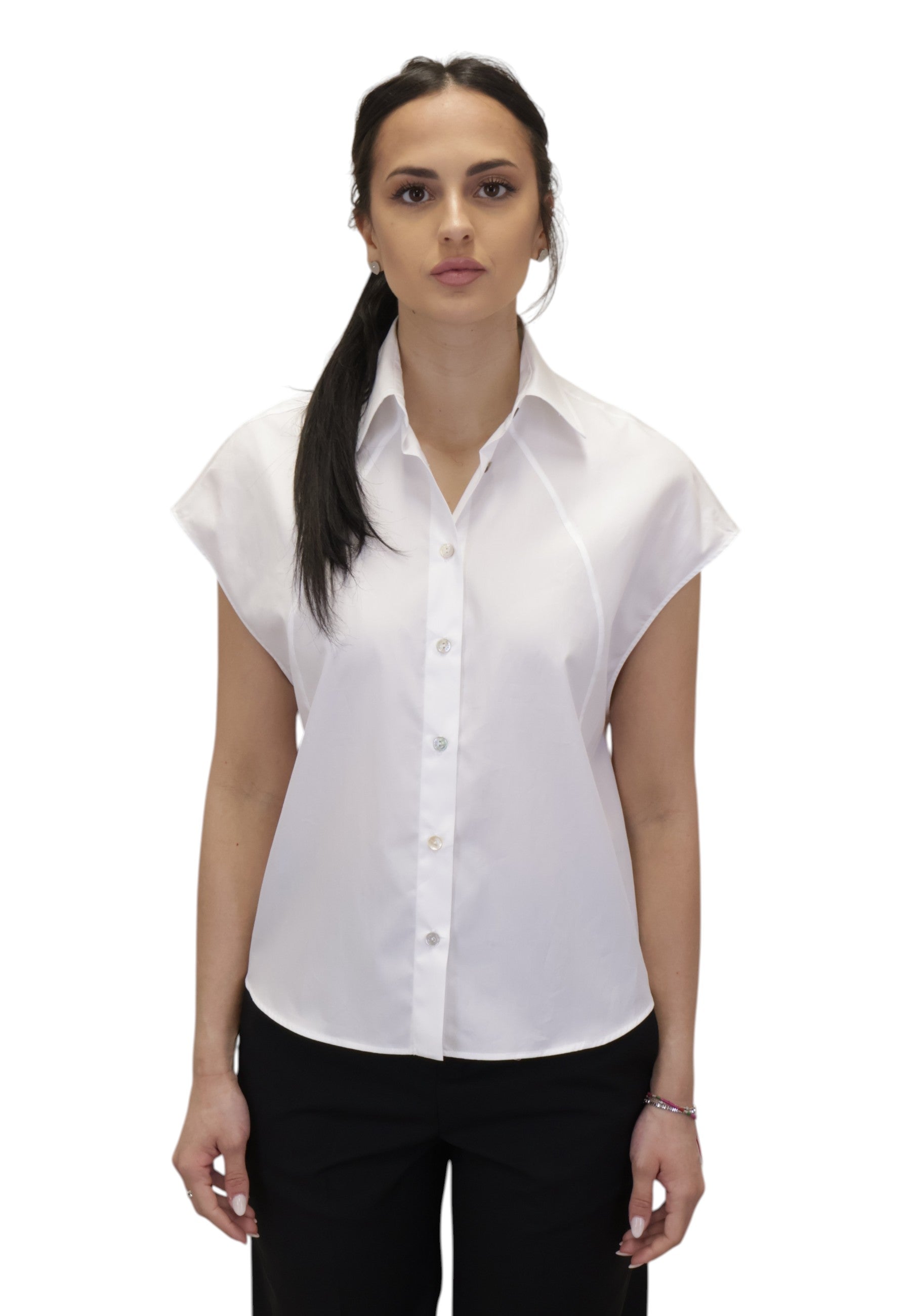 CAMICIE MANICA CORTA Bianco Barba Napoli