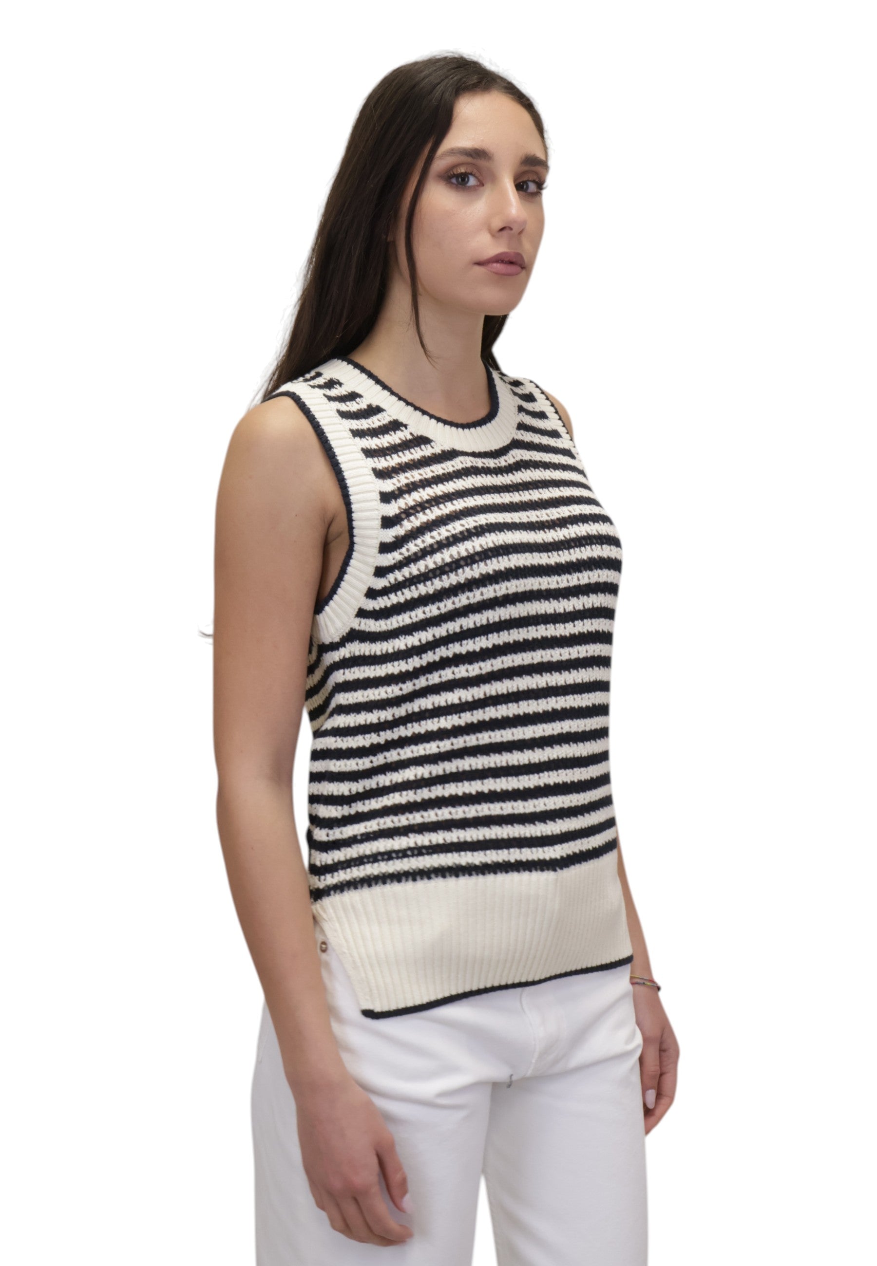 MAGLIE A GIROCOLLO Blu Ecoalf