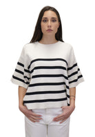 MAGLIE A GIROCOLLO Bianco Ecoalf