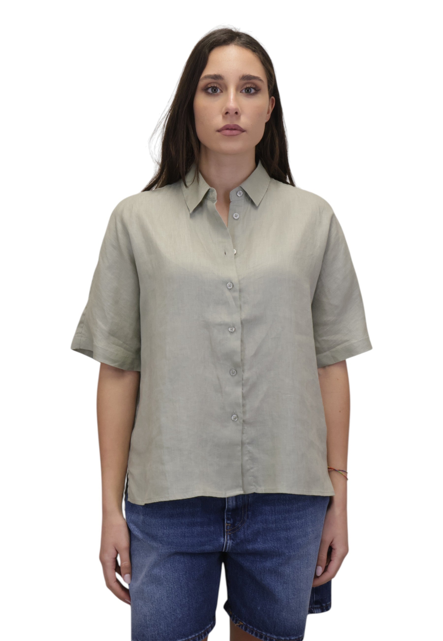 CAMICIE MANICA CORTA Grigio Ecoalf