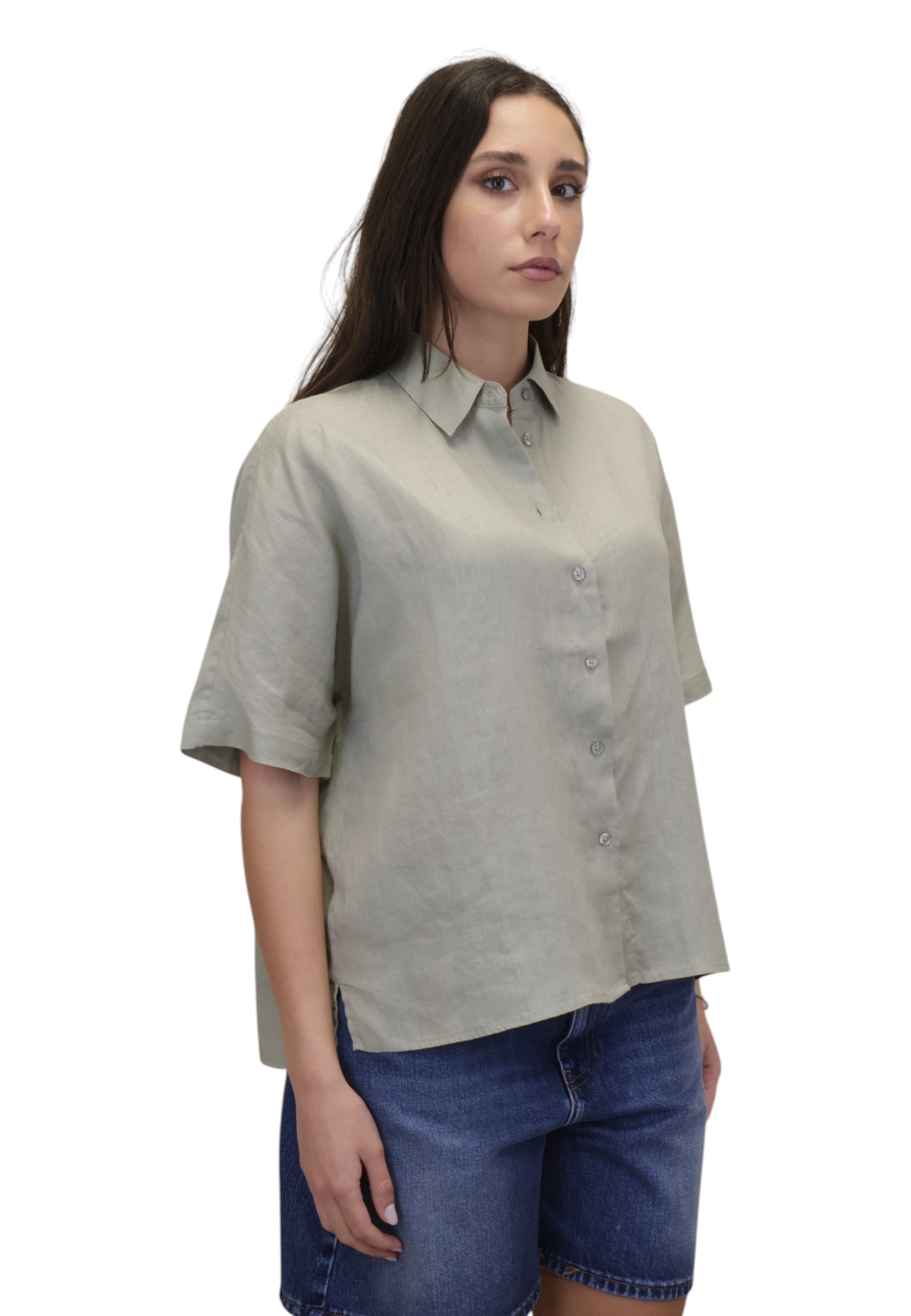 CAMICIE MANICA CORTA Grigio Ecoalf