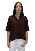 CAMICIE MANICA CORTA Marrone Ecoalf