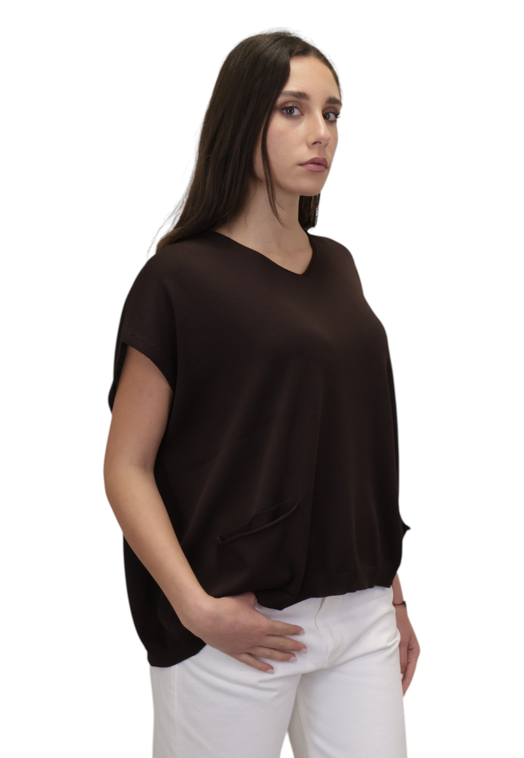 PONCHO Marrone Hekla & Co