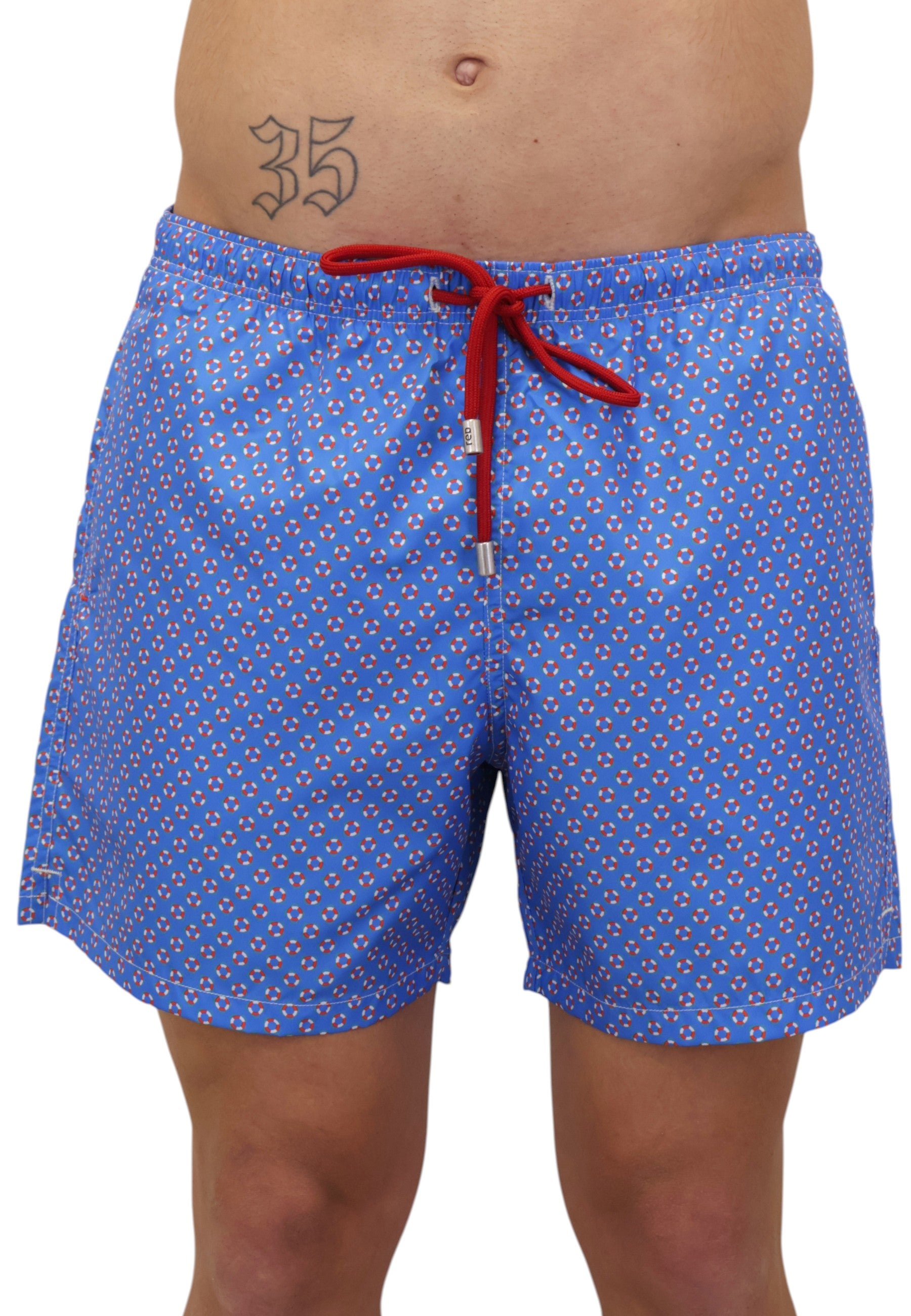 BOXER MARE Azzurro Red Sox Appeal