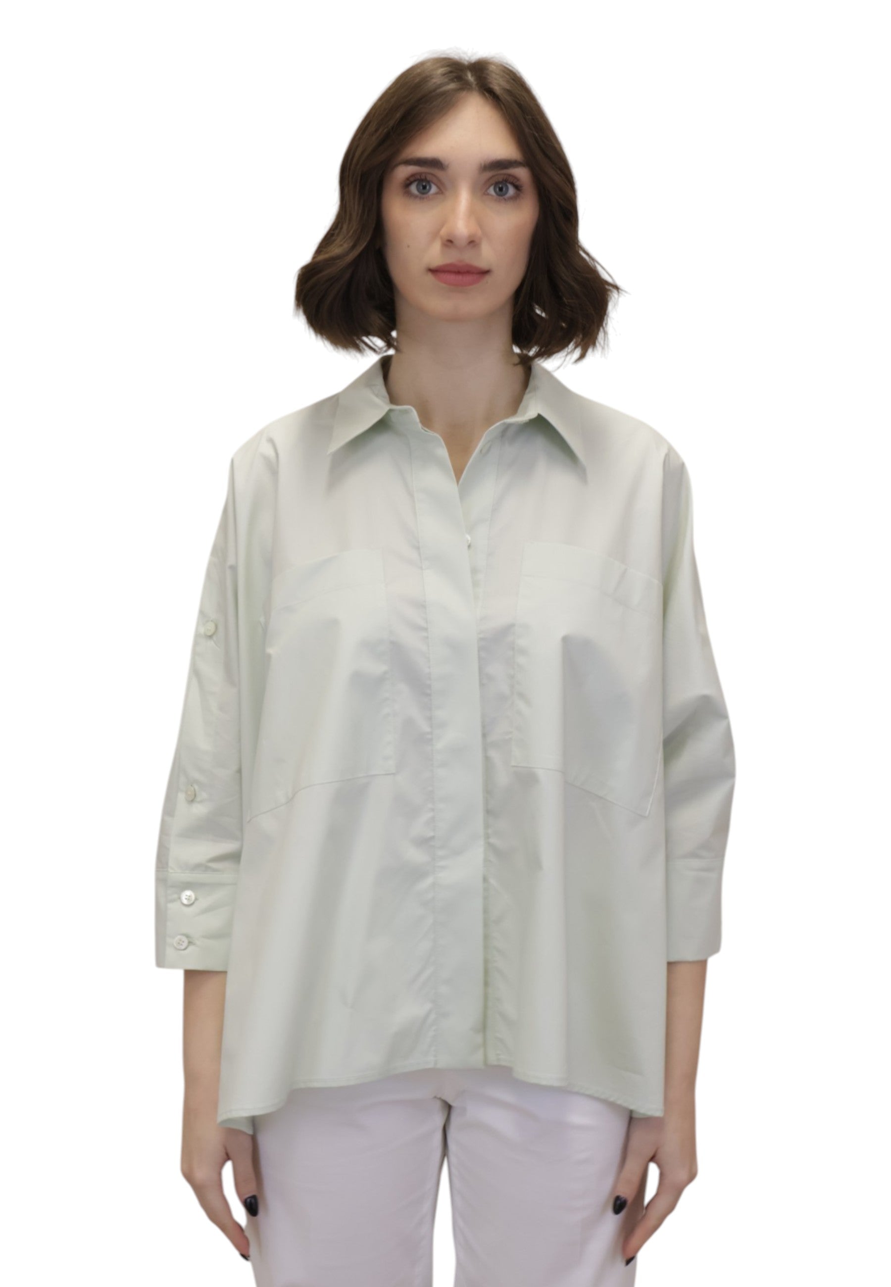 CAMICIE MANICA CORTA Verde Meimei J