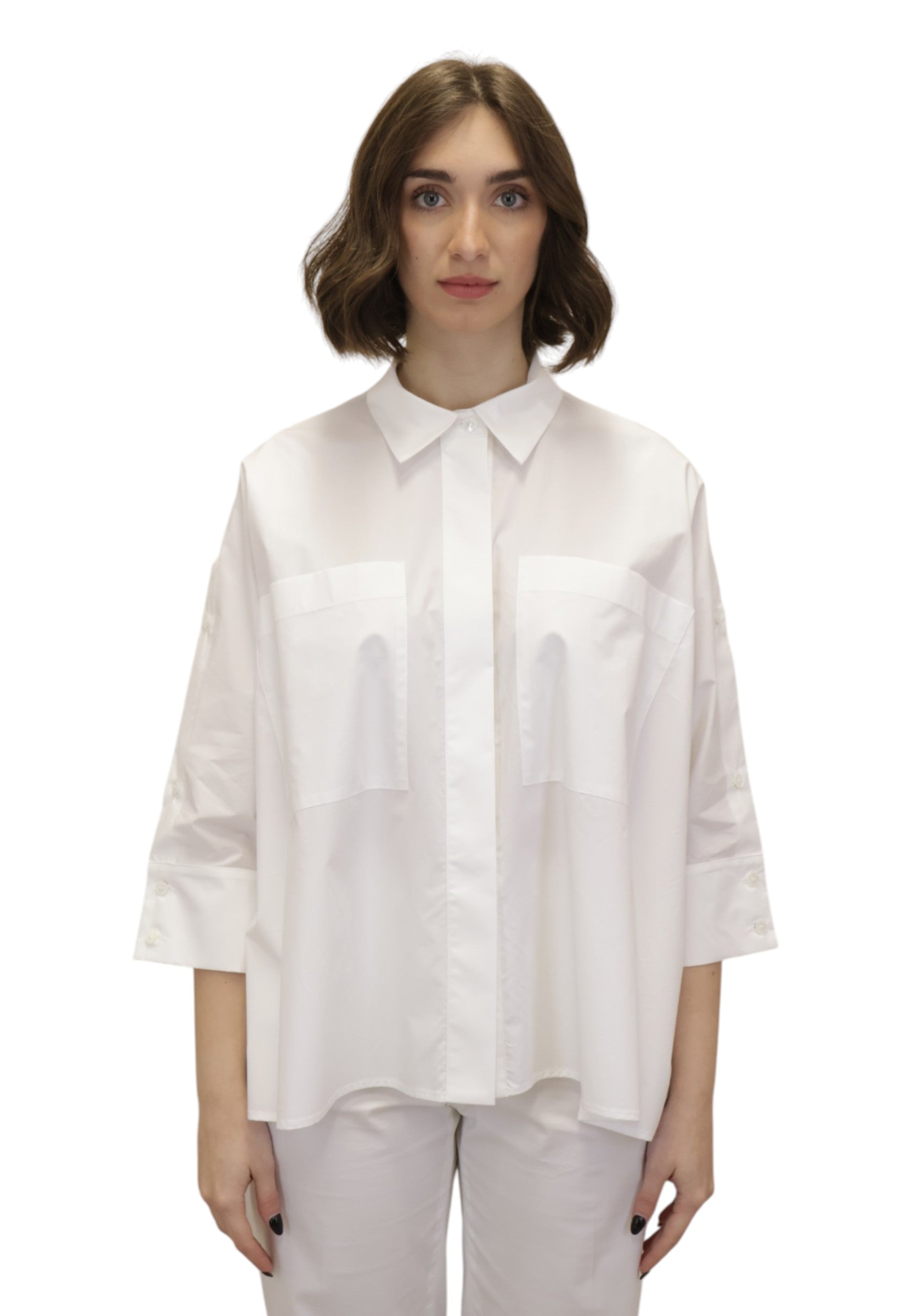 CAMICIE MANICA CORTA Bianco Meimei J