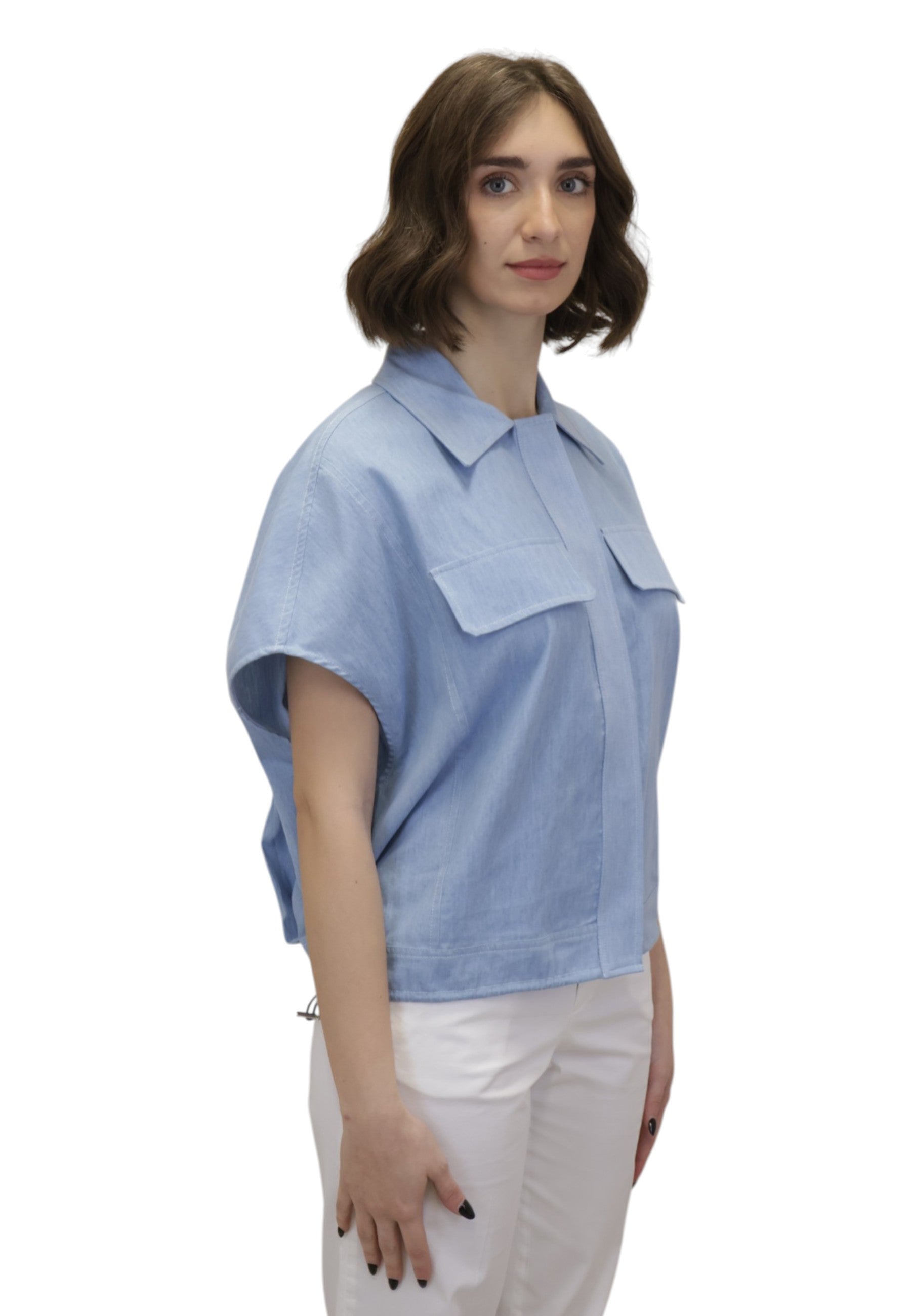 CAMICIE MANICA CORTA Celeste Meimei J