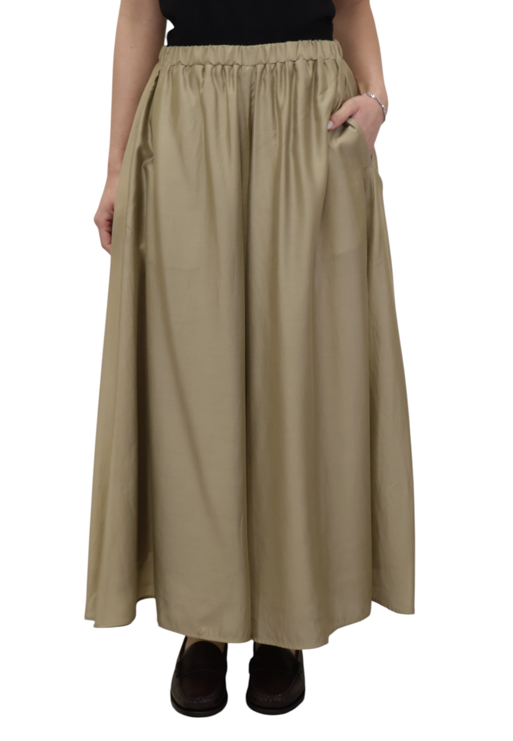 PANTALONI Beige Meimei J