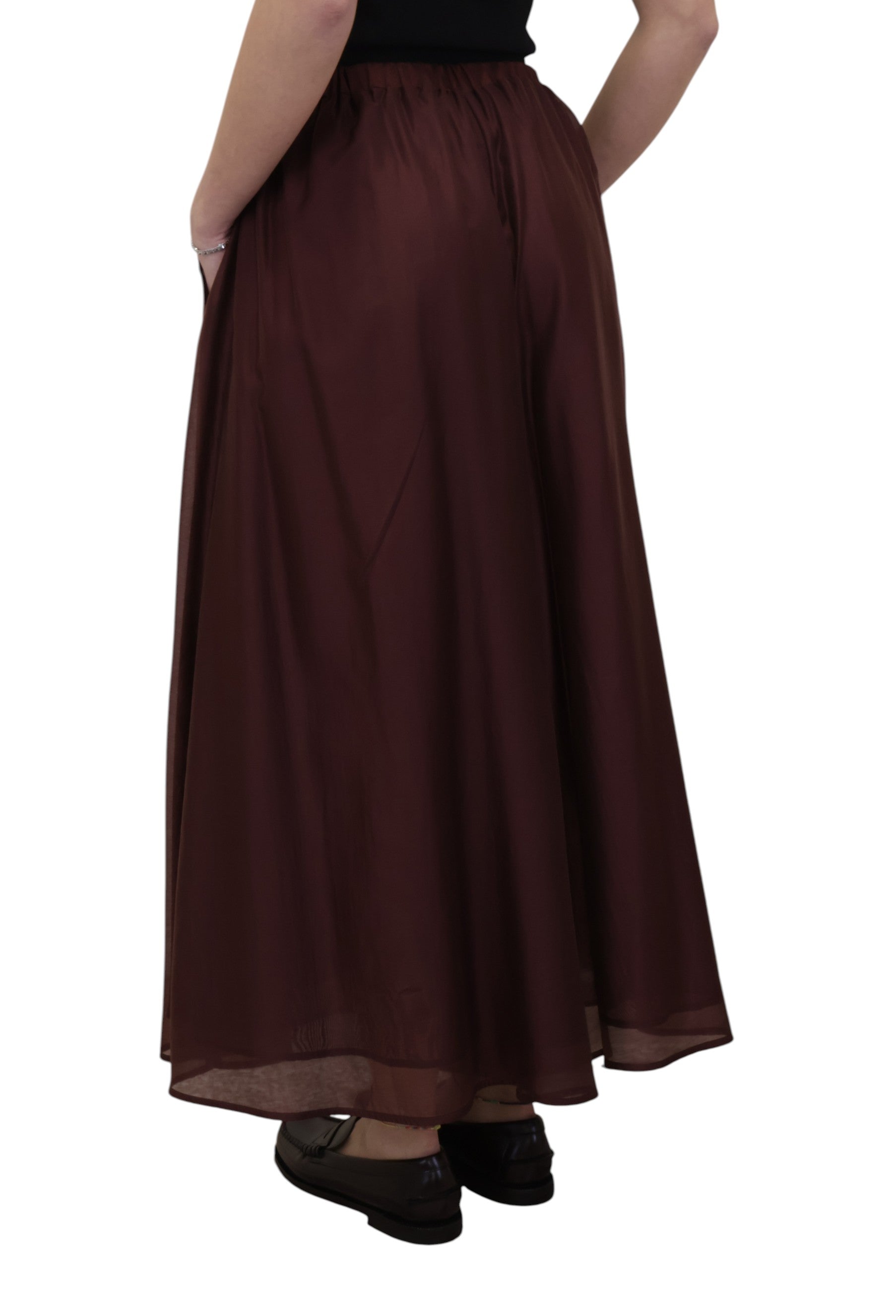 PANTALONI Bordeaux Meimei J