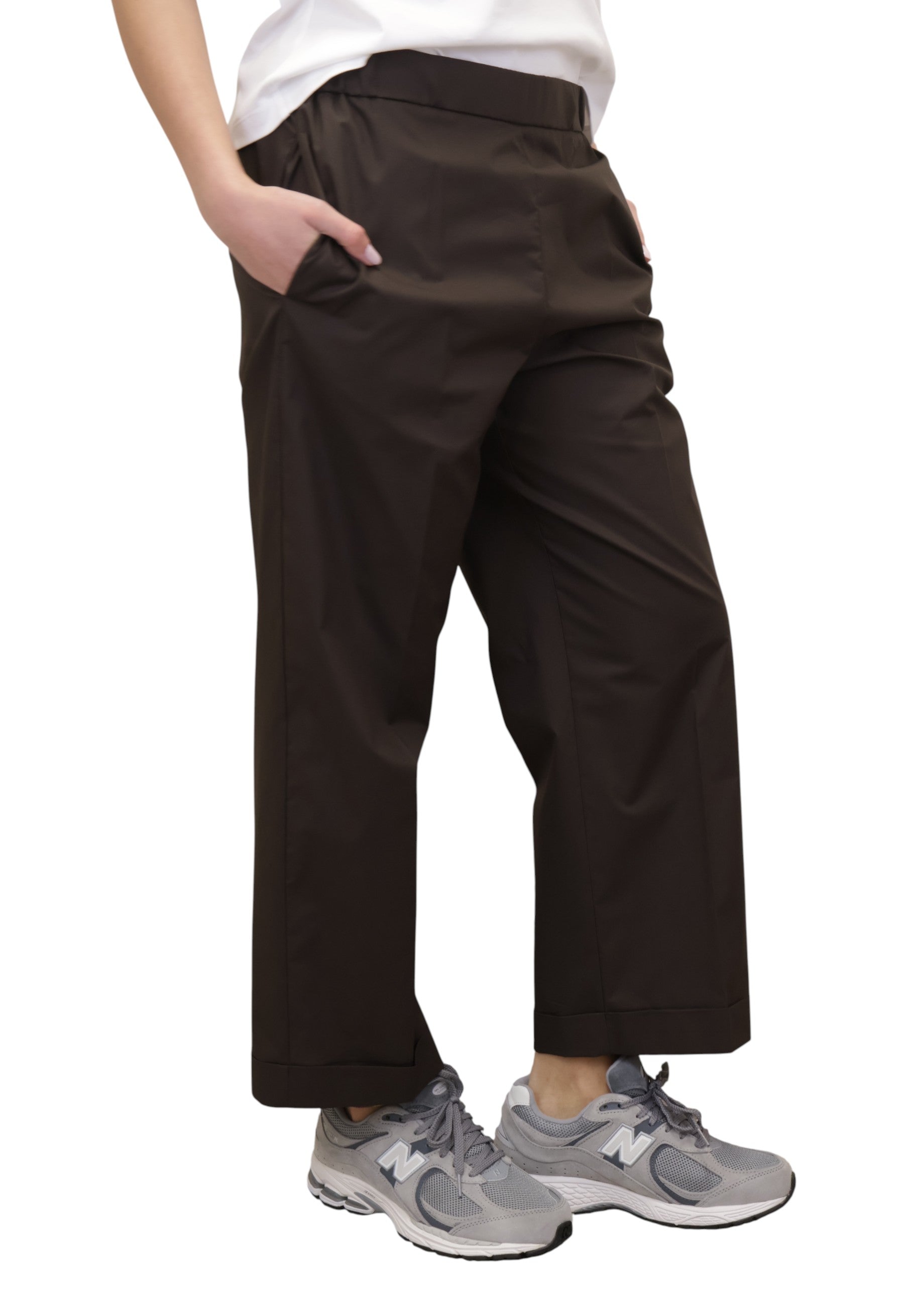 PANTALONI Marrone Meimei J