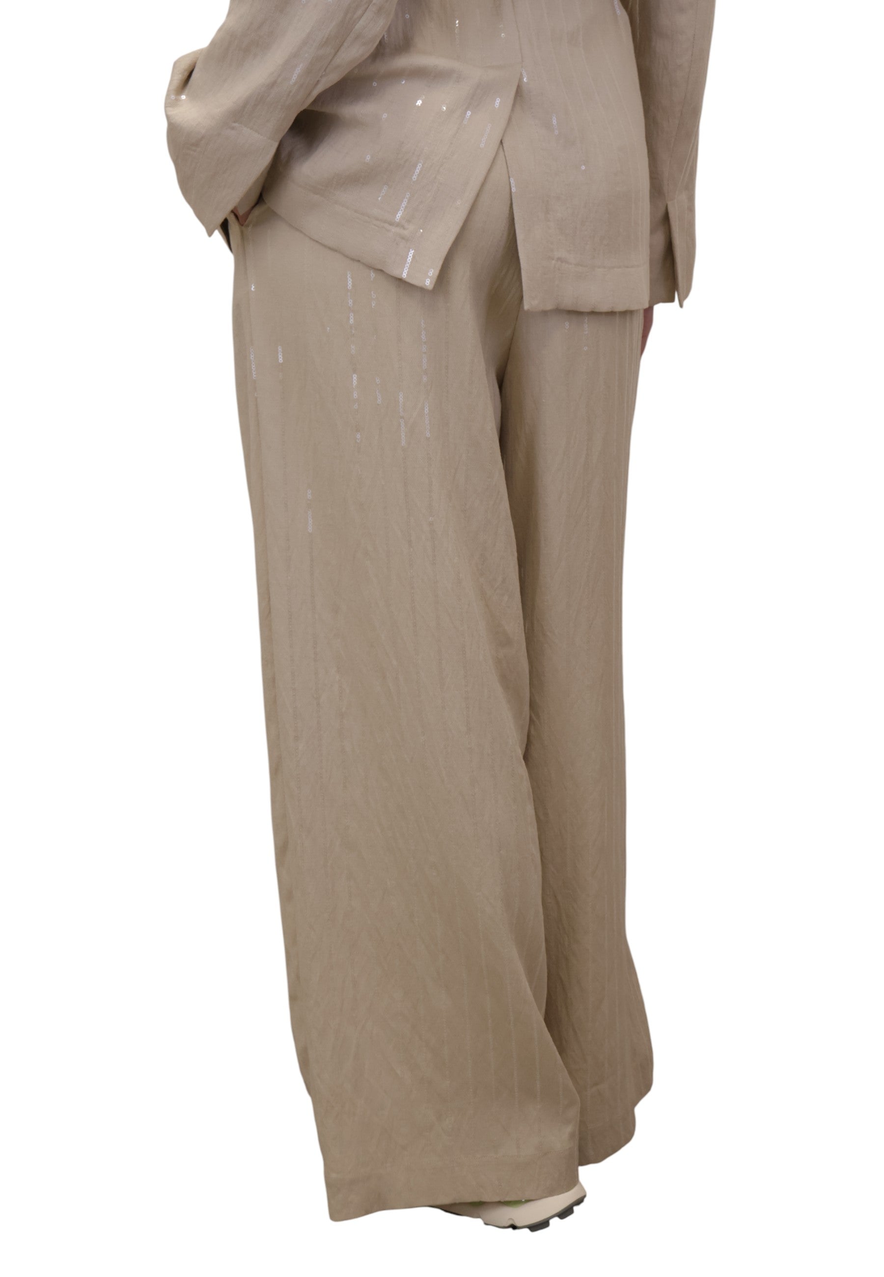 PANTALONI Beige Meimei J