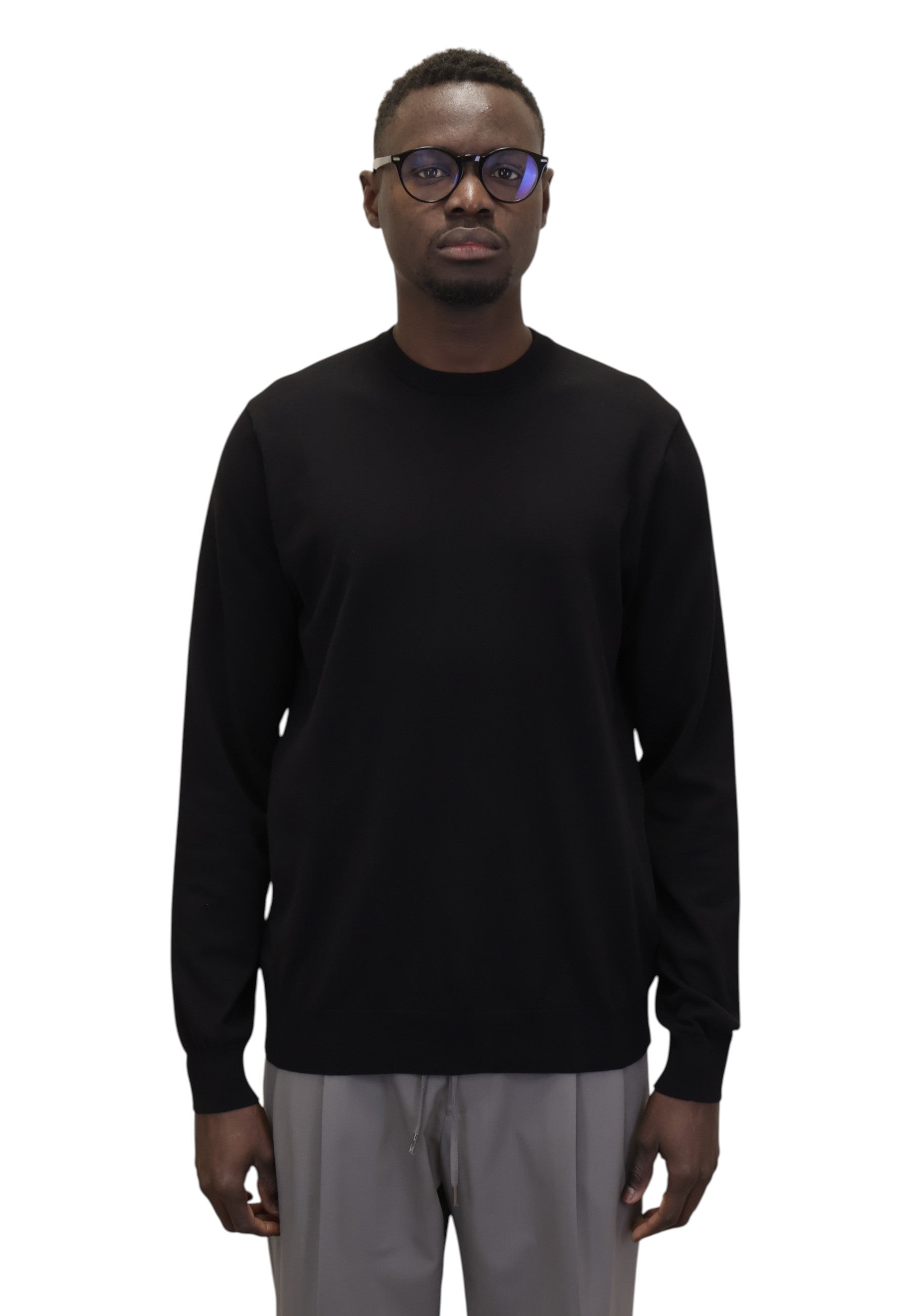 GIROCOLLO MANICA LUNGA Nero Jean Paul