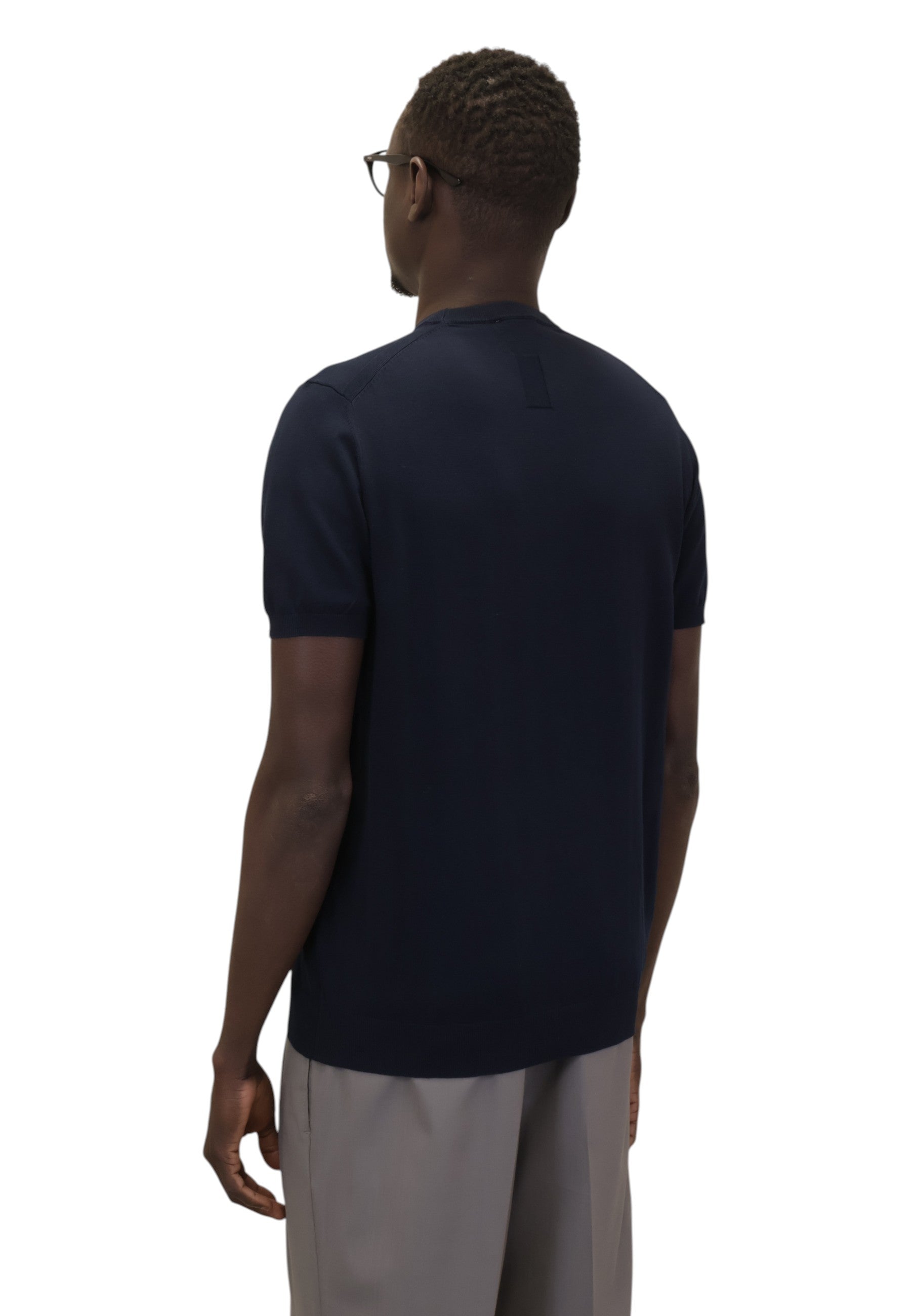 GIROCOLLO MANICA CORTA Blu Jean Paul