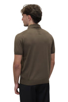 POLO A MANICA CORTA Marrone Jean Paul