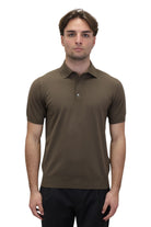 POLO A MANICA CORTA Marrone Jean Paul