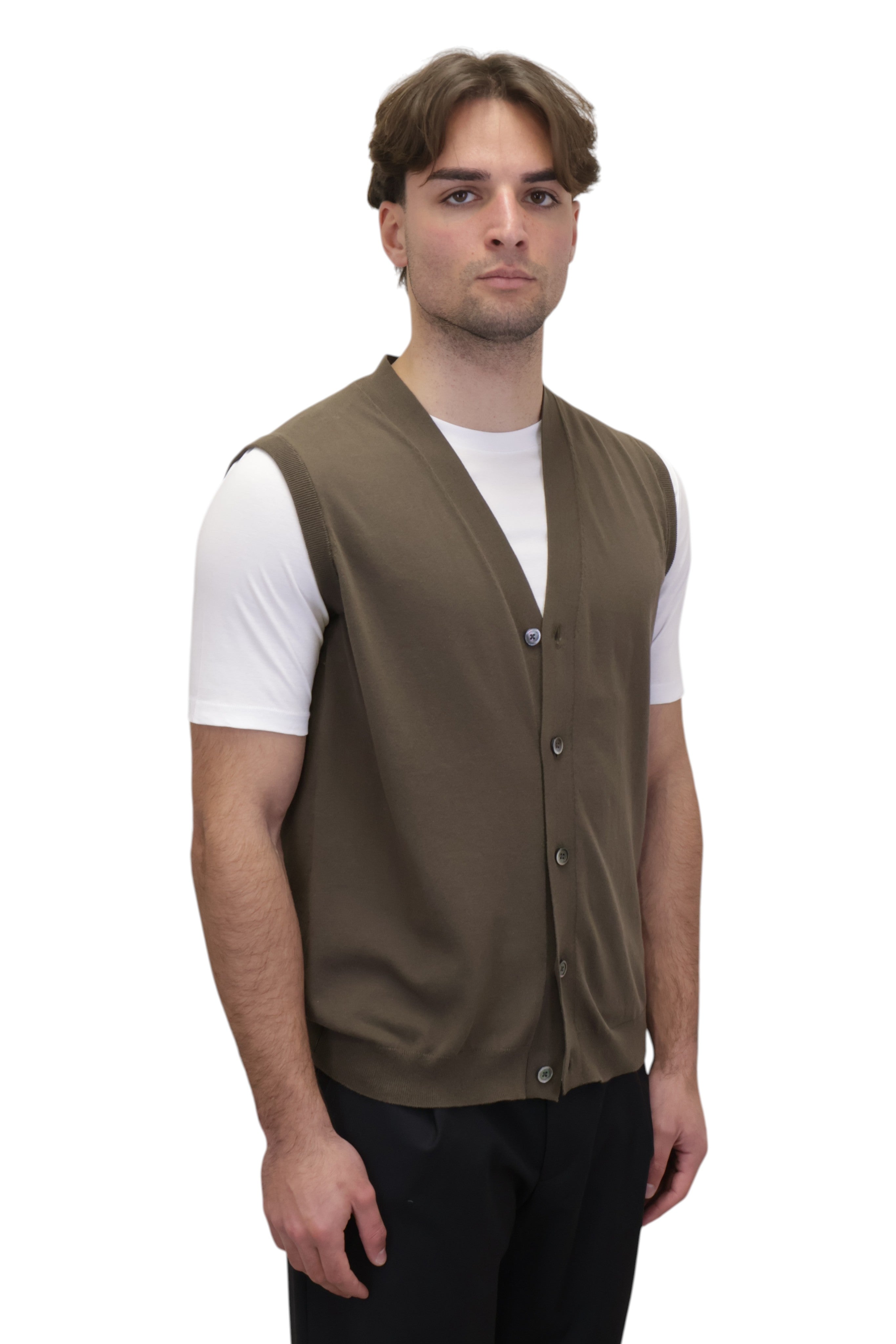 GILET Marrone Jean Paul