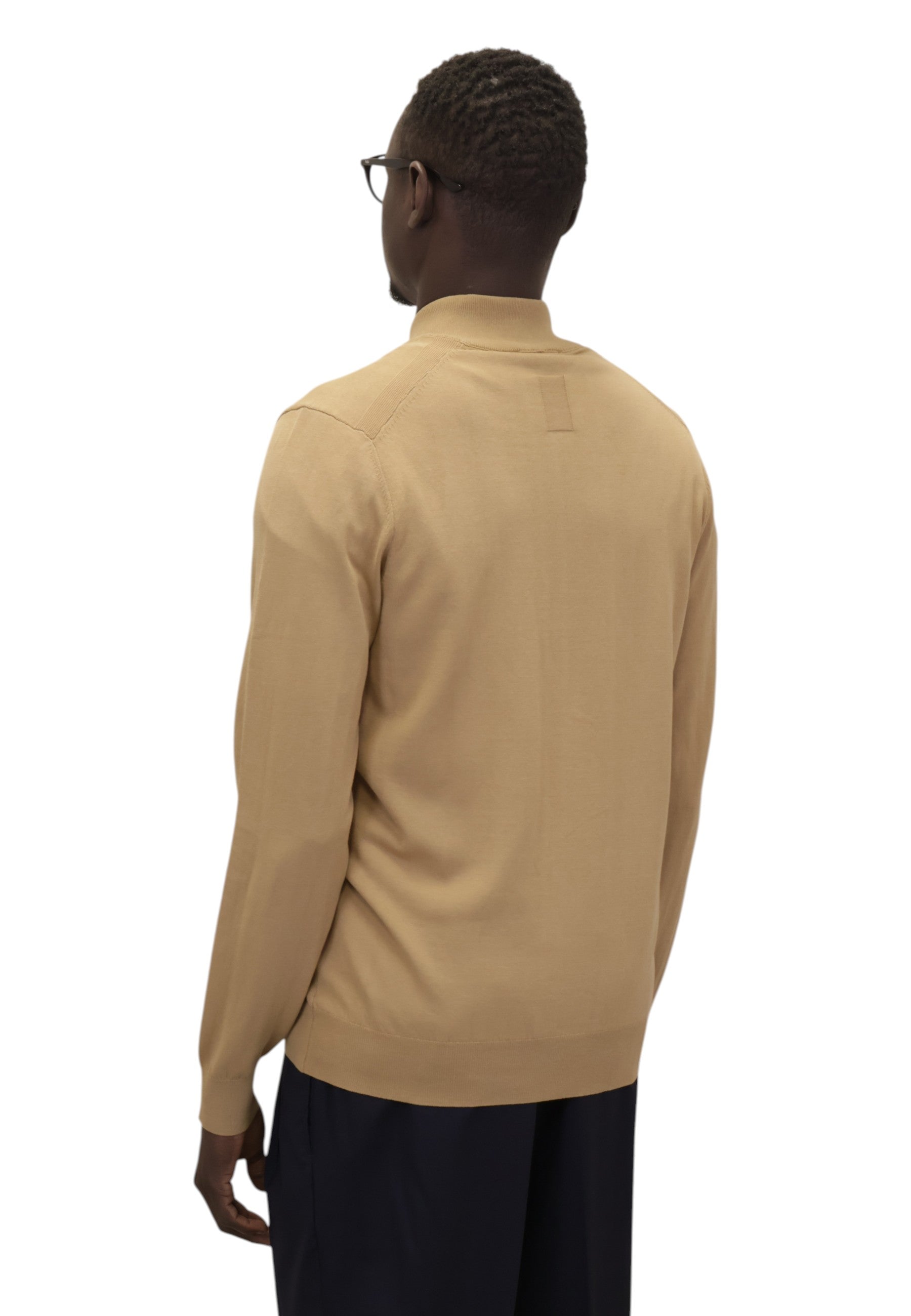 MAGLIE CON ZIP Beige Jean Paul
