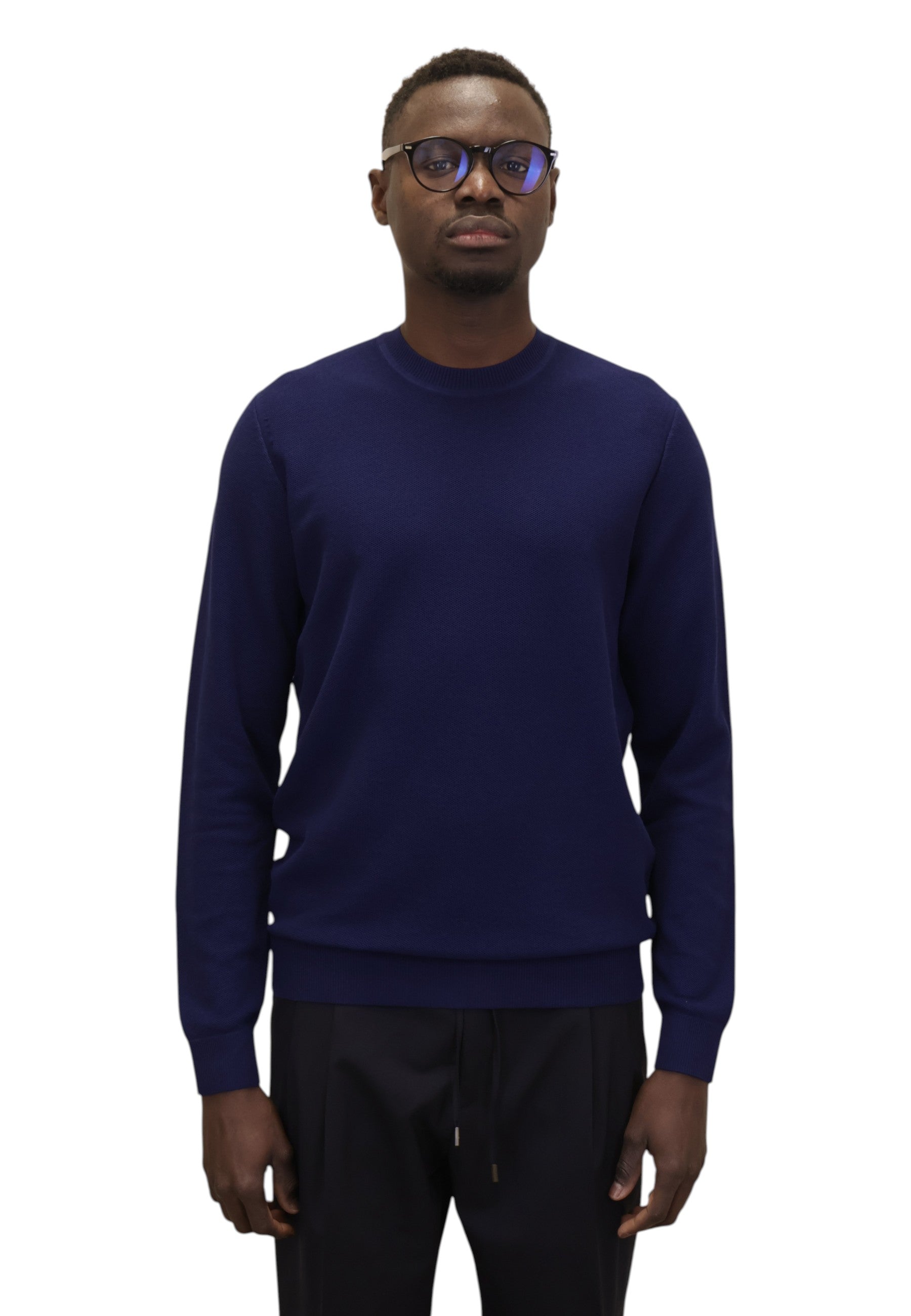 GIROCOLLO MANICA LUNGA Blu Jean Paul