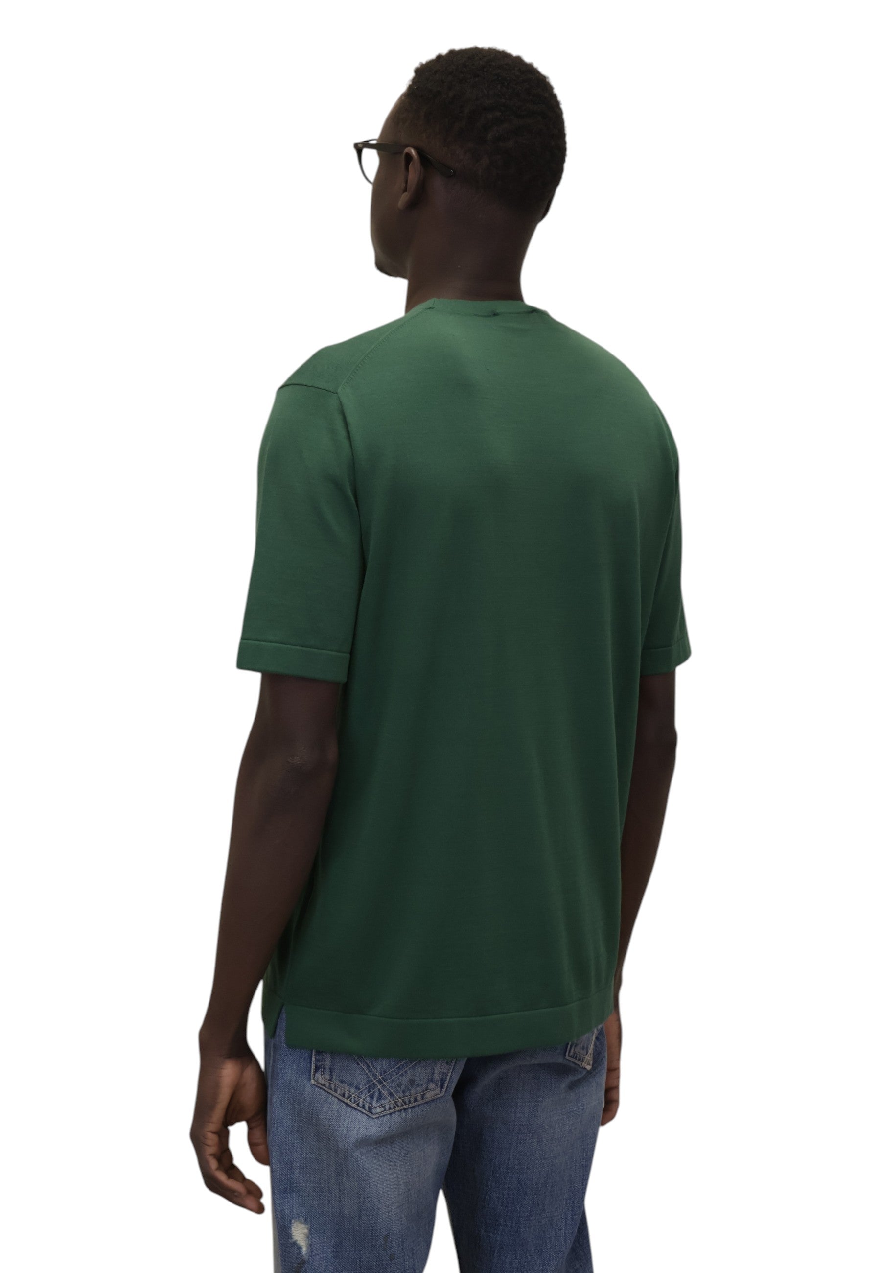 GIROCOLLO MANICA CORTA Verde Jean Paul