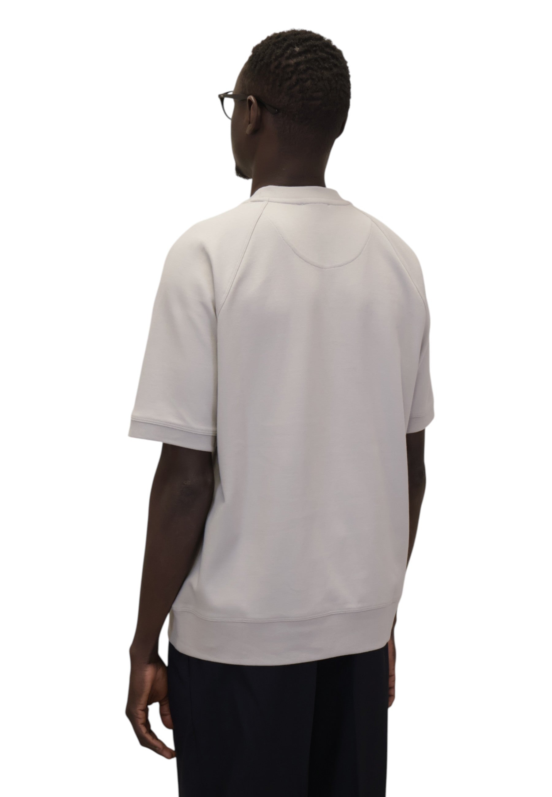 GIROCOLLO MANICA CORTA Grigio Jean Paul