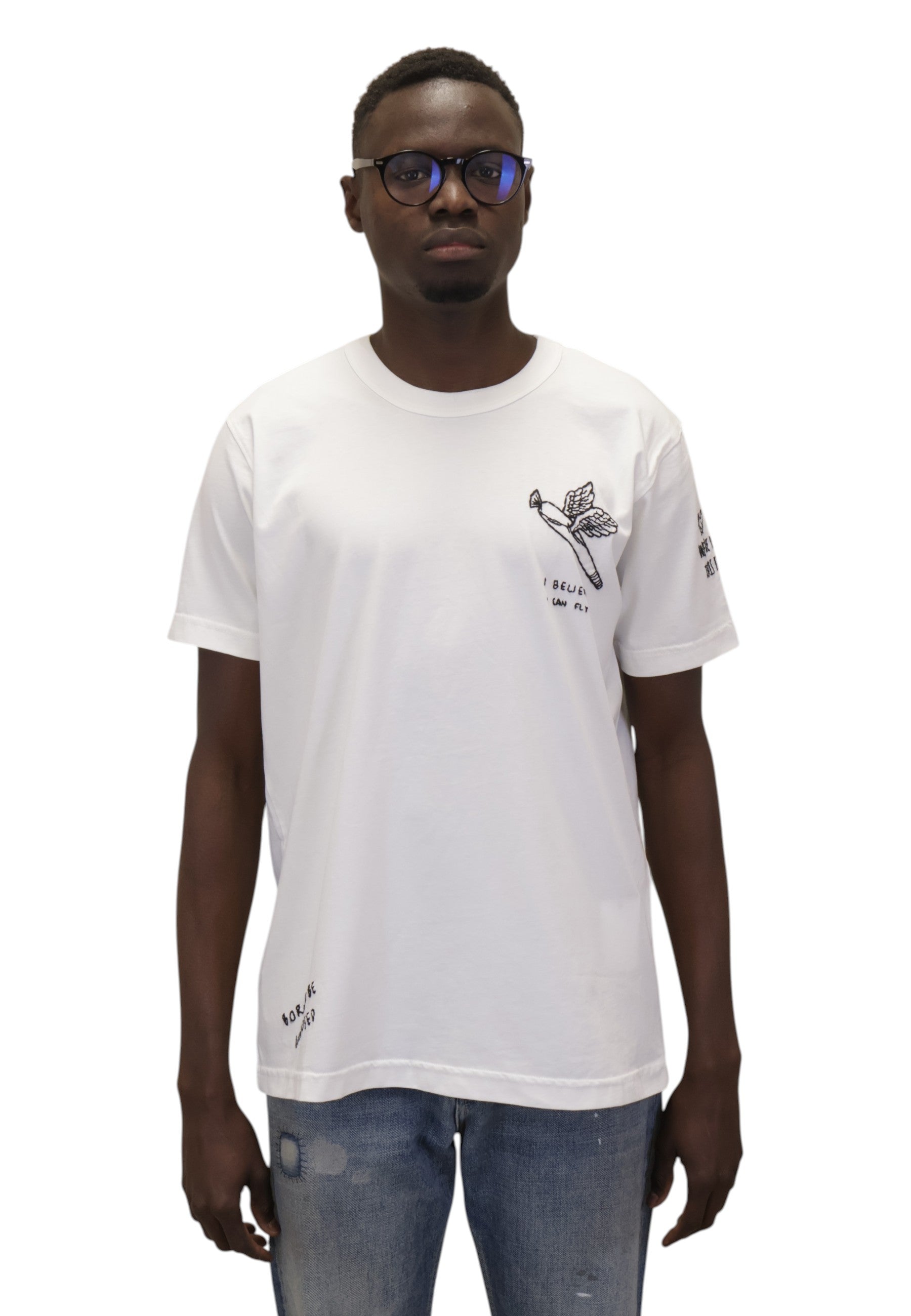 T-SHIRT Bianco Inspired By A True Story