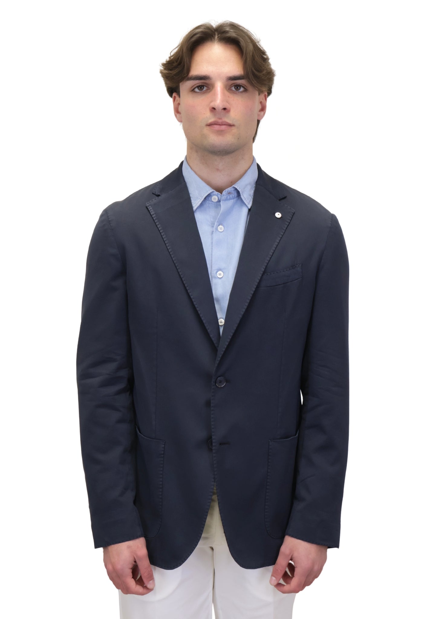 BLAZER MONOPETTO Blu Lbm 1911
