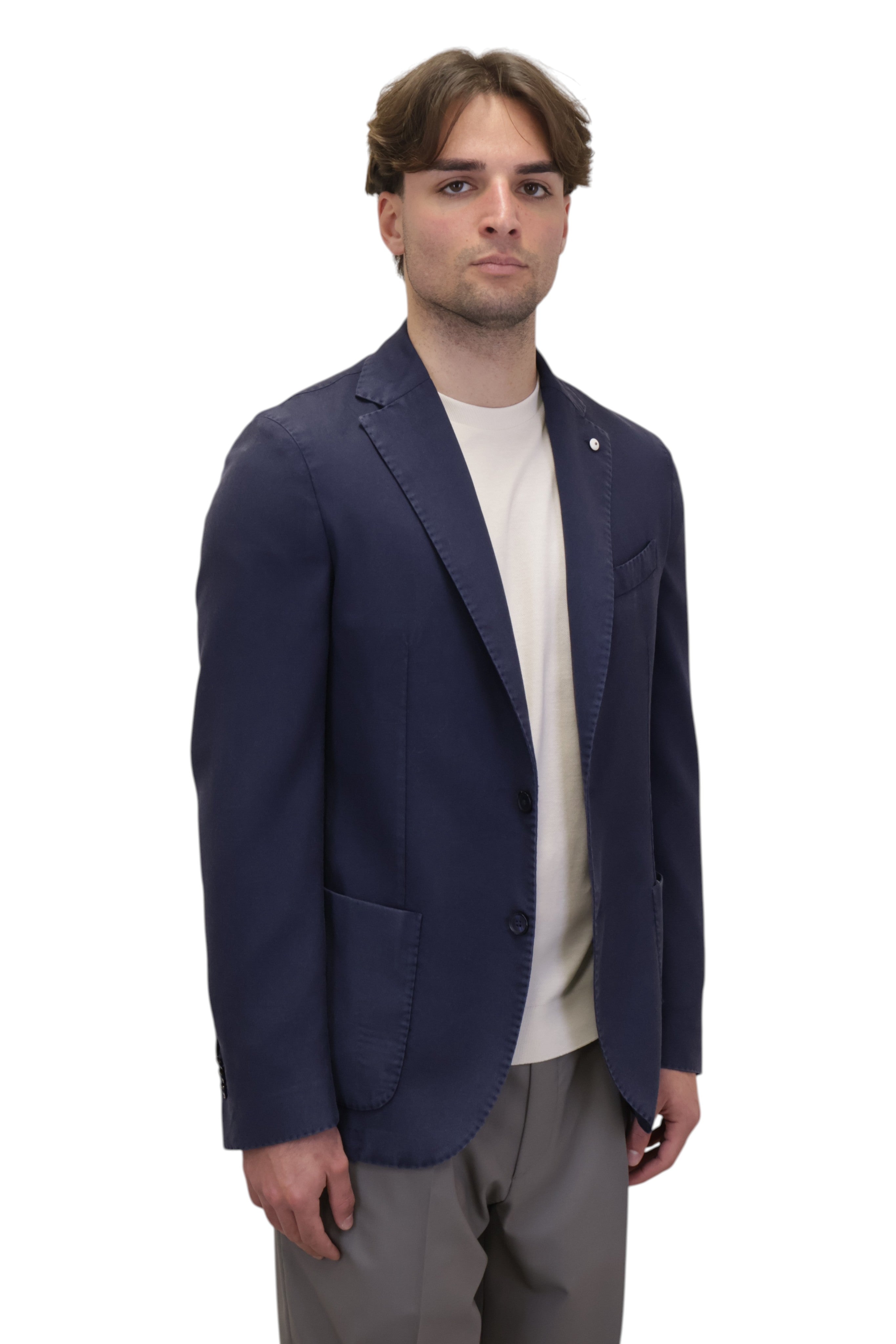 BLAZER MONOPETTO Blu Lbm 1911