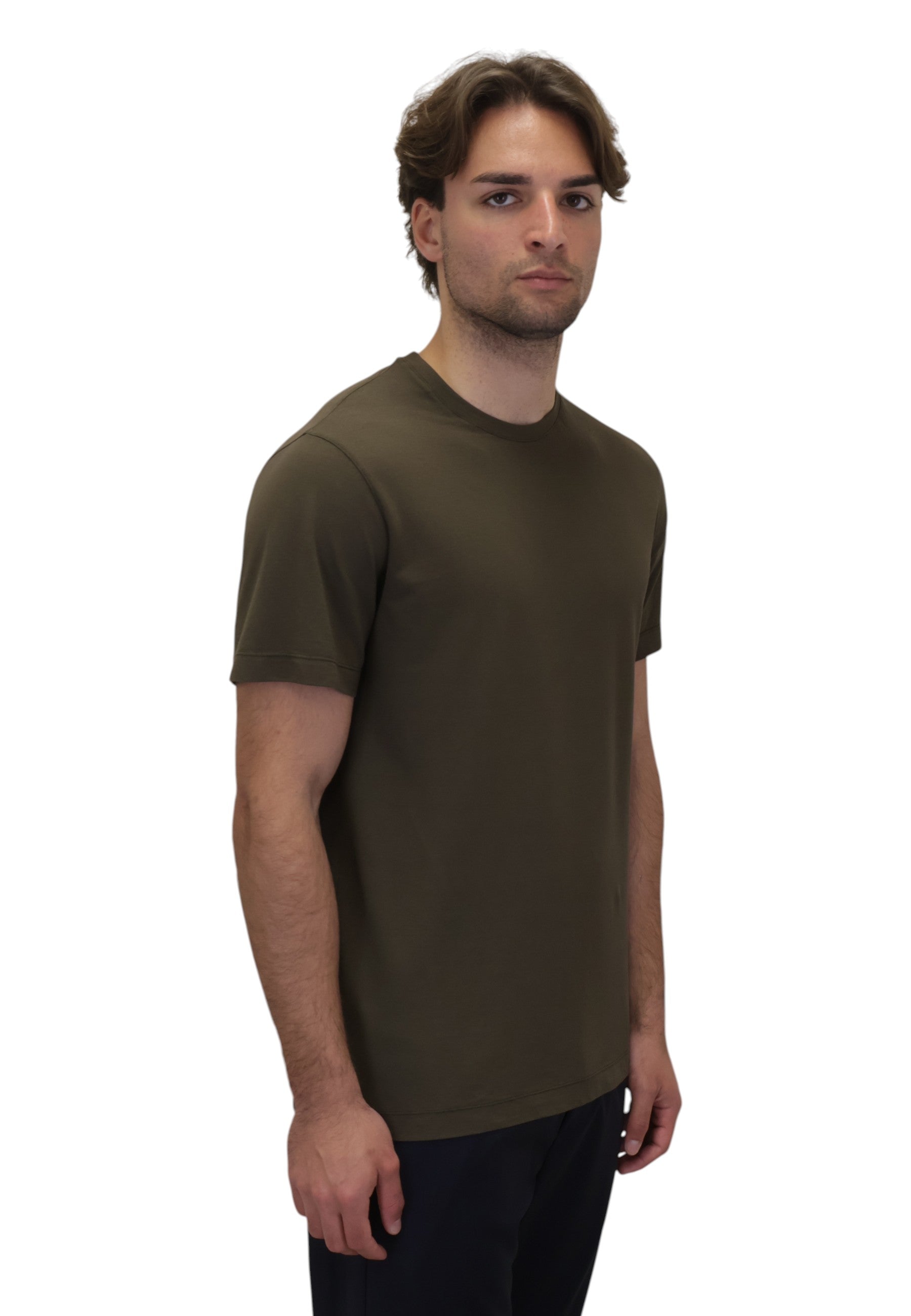T-SHIRT Verde Mc2 Saint Barth