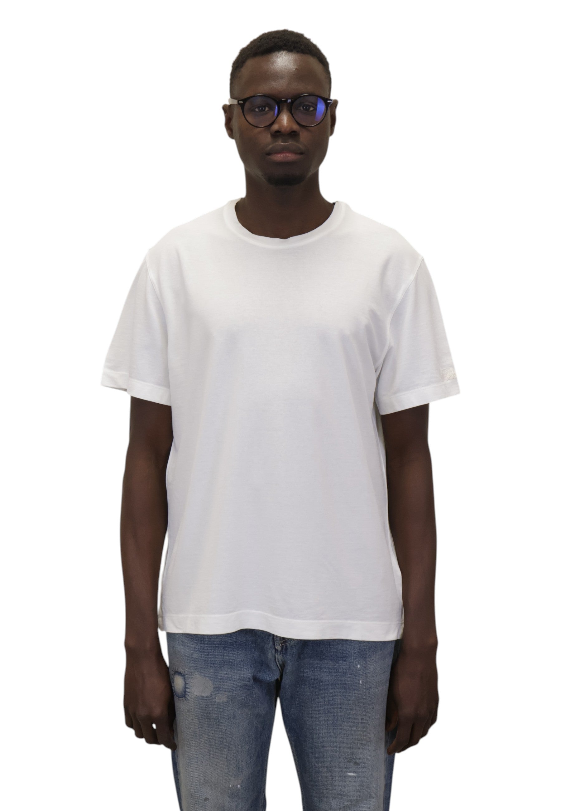 T-SHIRT Bianco Mc2 Saint Barth