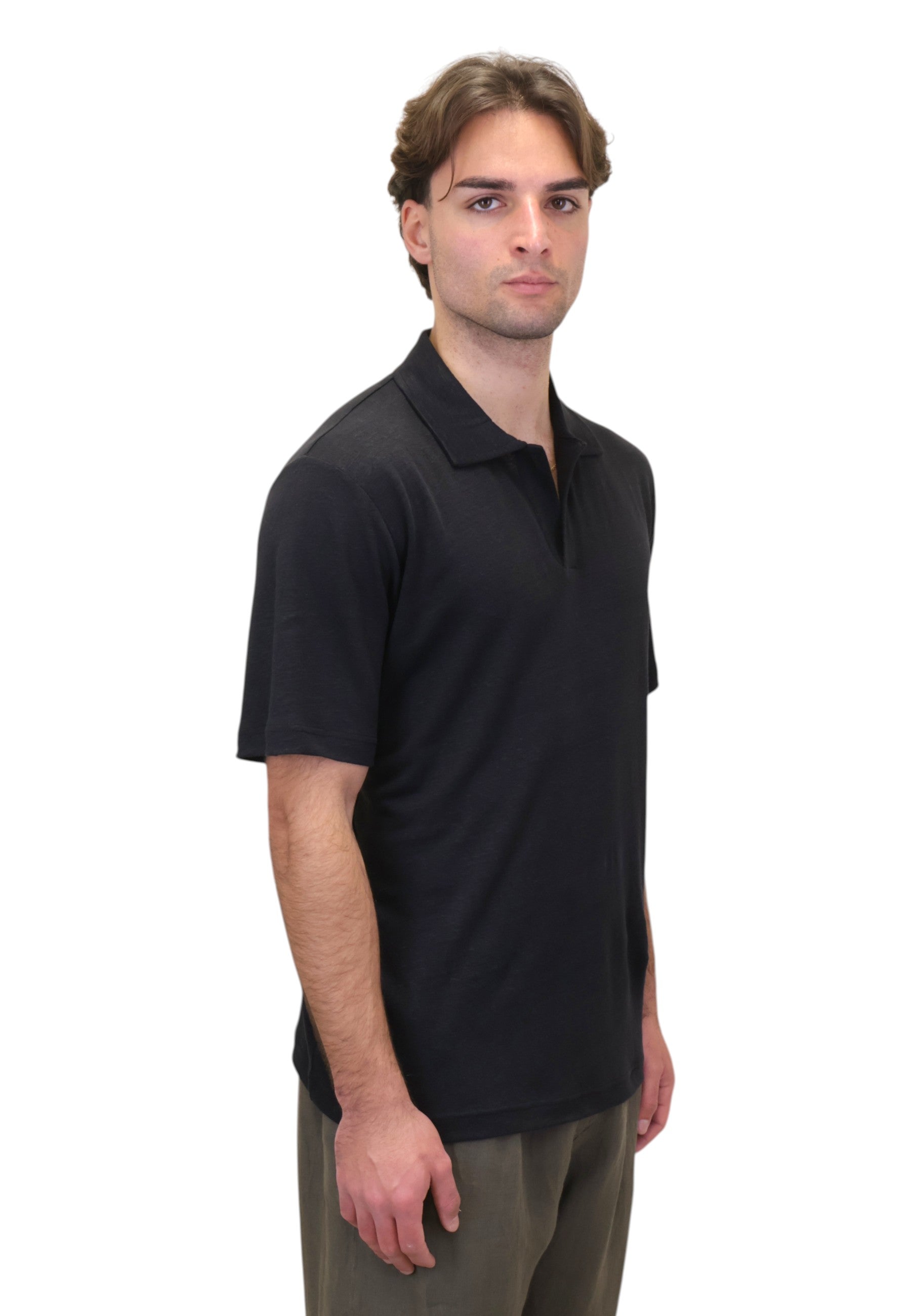 POLO Nero Mc2 Saint Barth