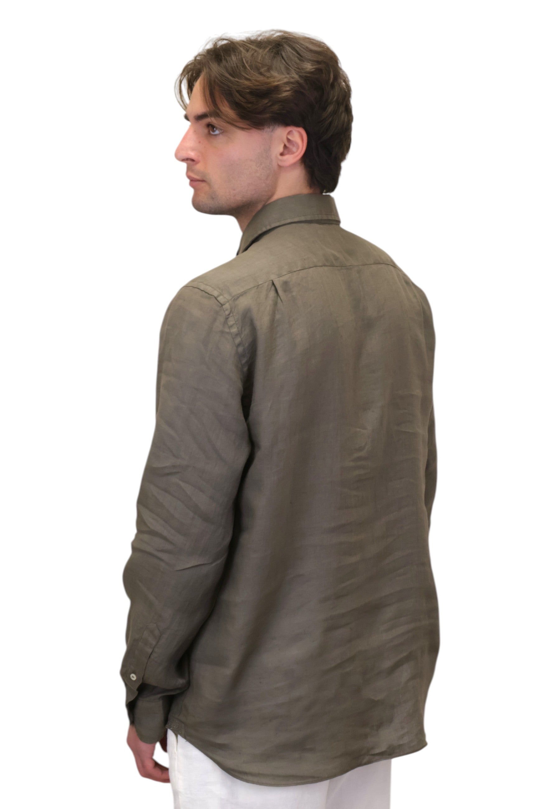 CAMICIE MANICA LUNGA Verde Mc2 Saint Barth