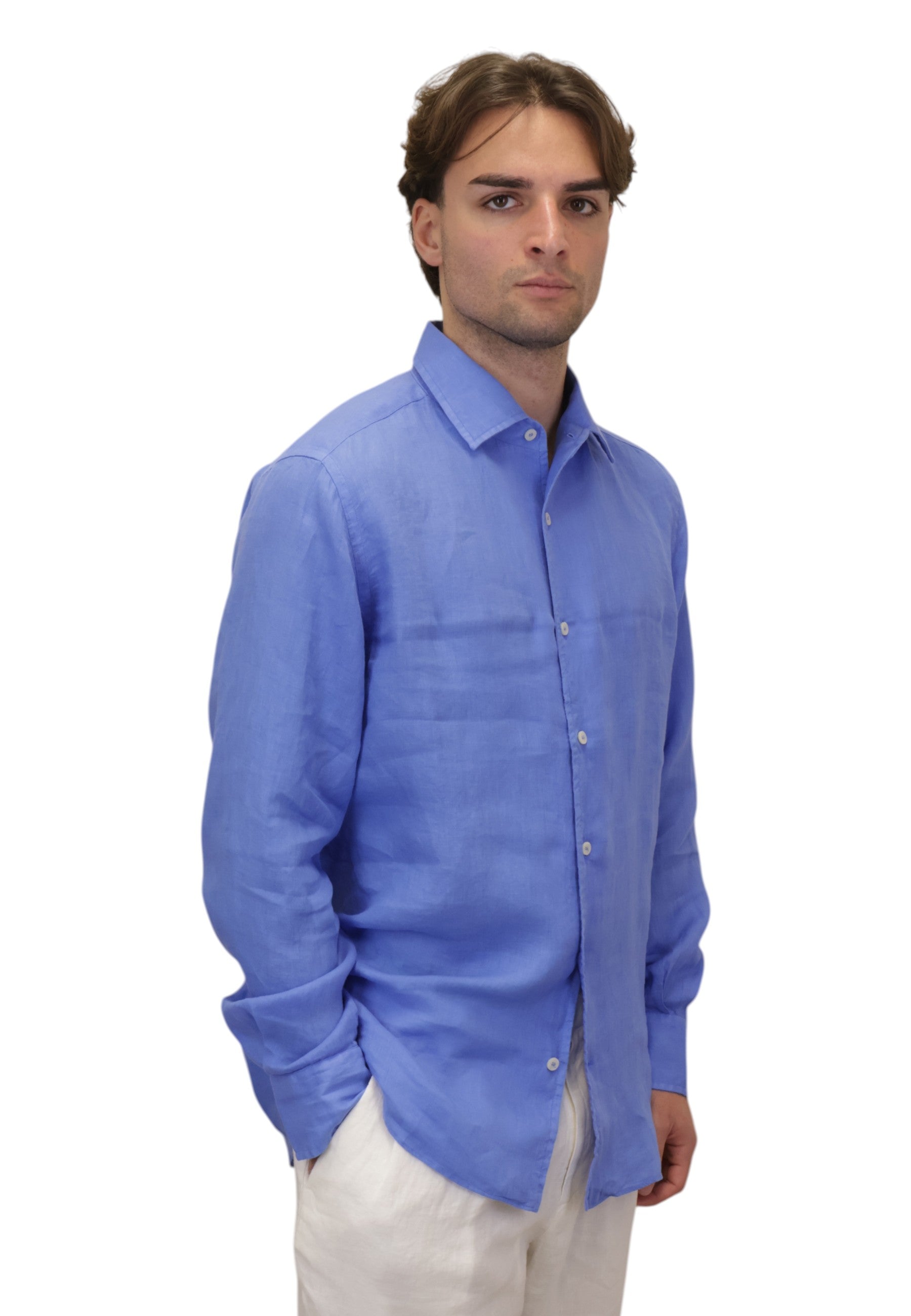 CAMICIE MANICA LUNGA Blu Mc2 Saint Barth