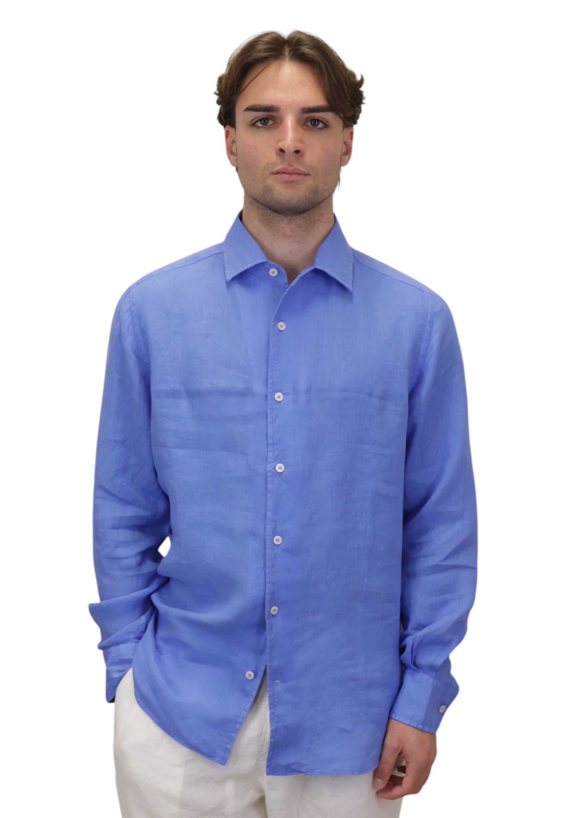 CAMICIE MANICA LUNGA Blu Mc2 Saint Barth