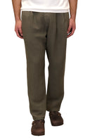 PANTALONI Verde Mc2 Saint Barth