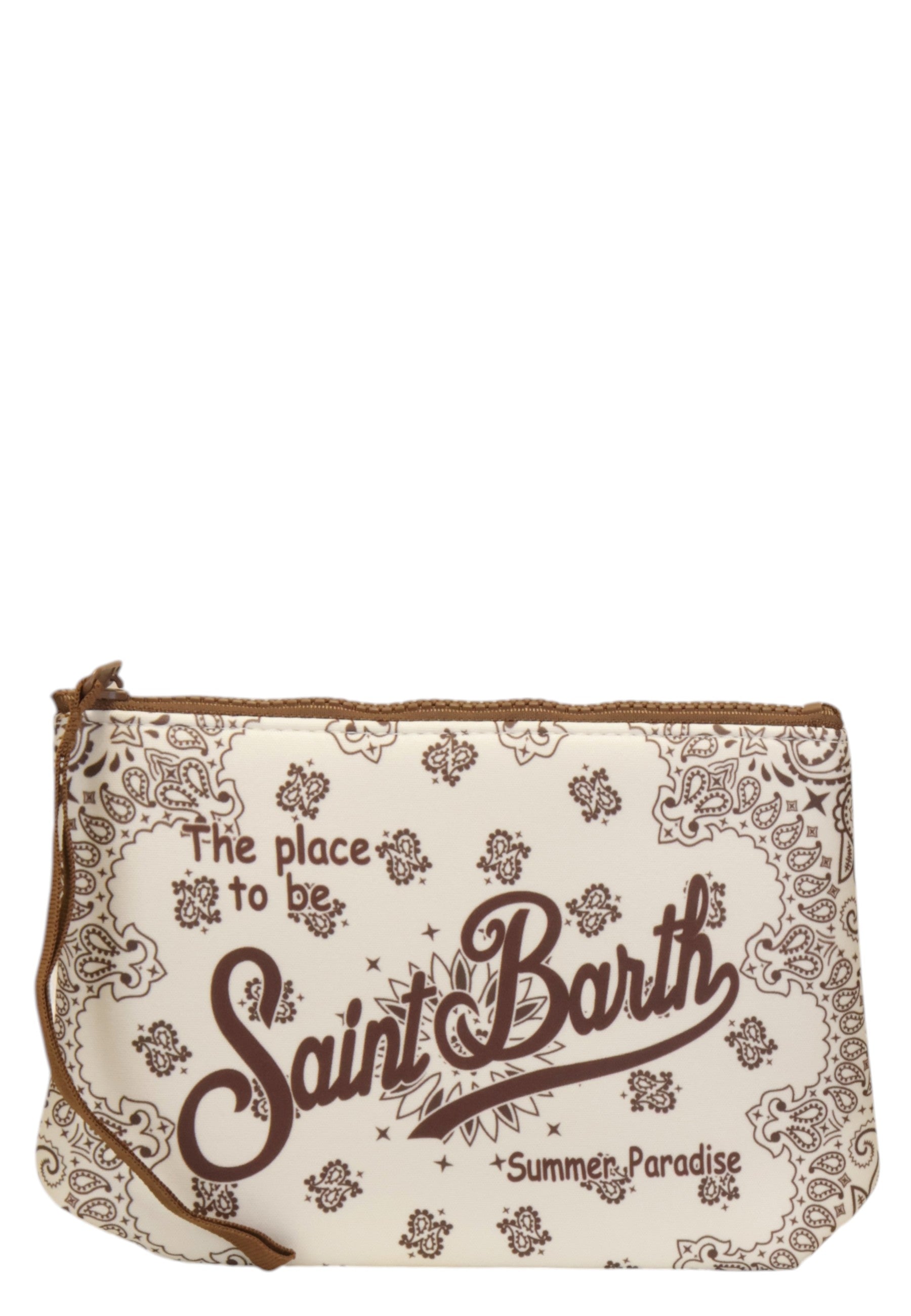 POCHETTE MARE Marrone Mc2 Saint Barth