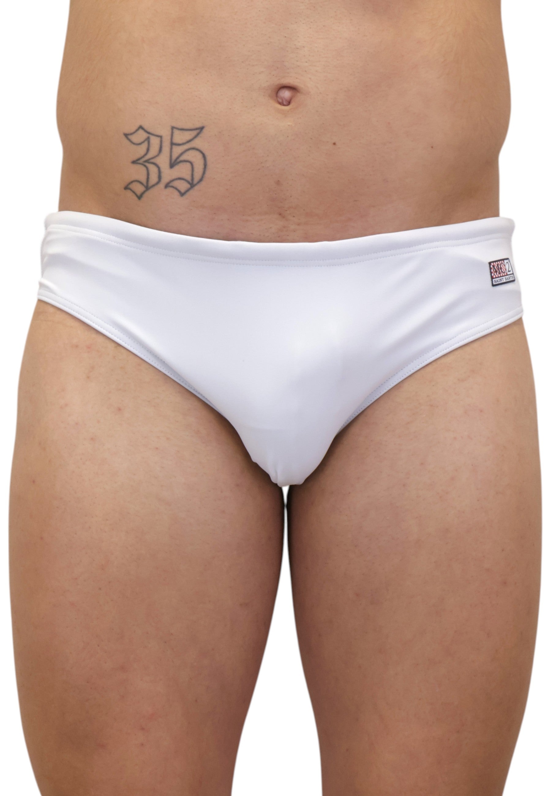 SLIP MARE Bianco Mc2 Saint Barth