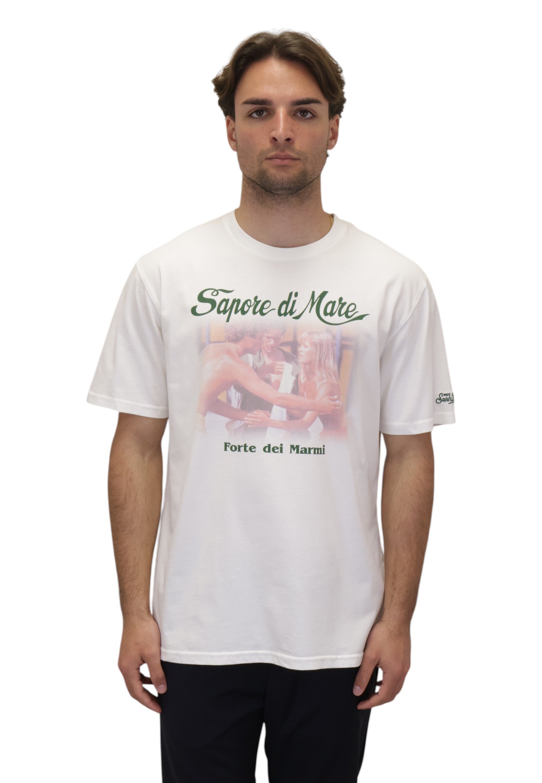 T-SHIRT Bianco Mc2 Saint Barth