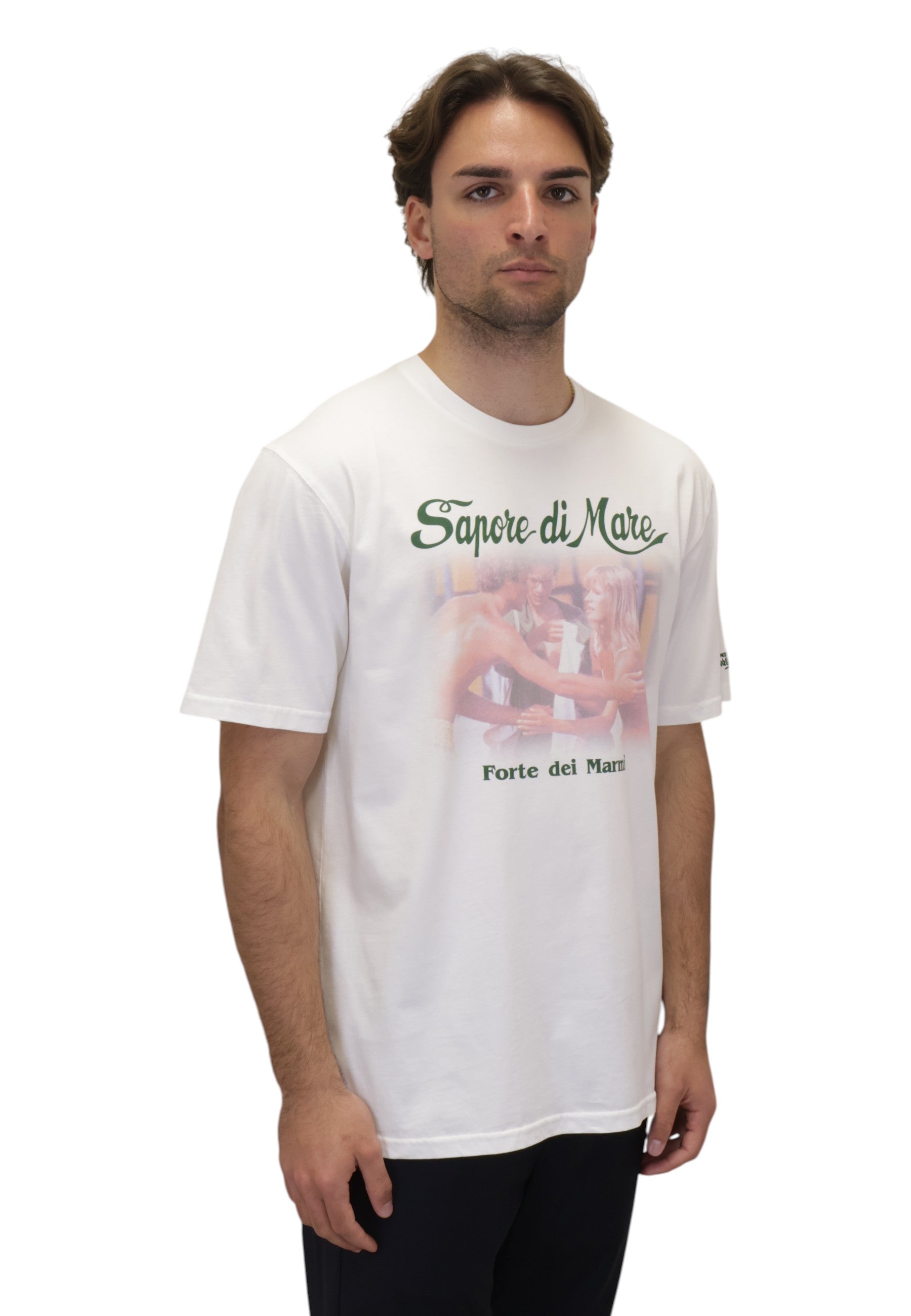 T-SHIRT Bianco Mc2 Saint Barth