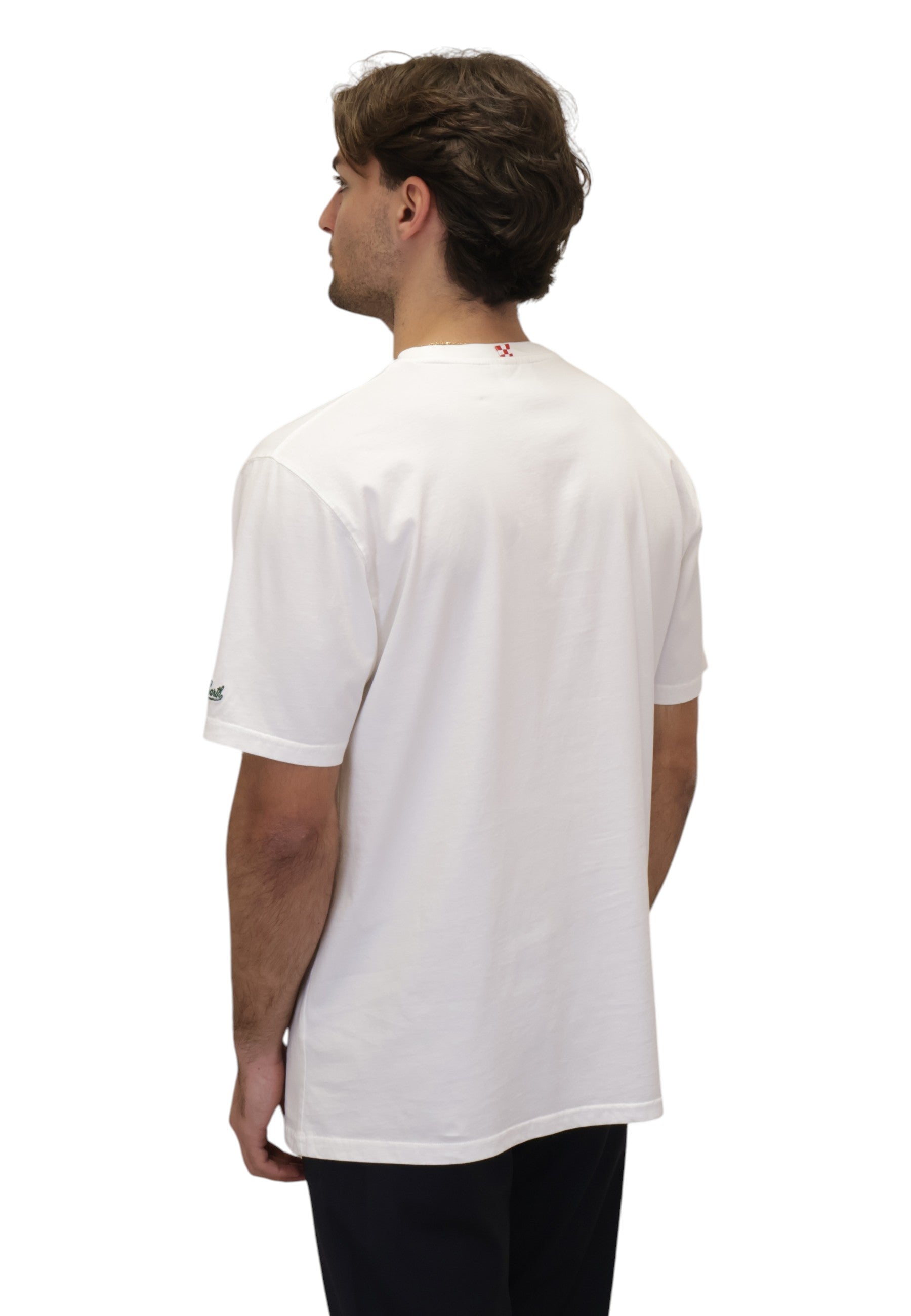 T-SHIRT Bianco Mc2 Saint Barth
