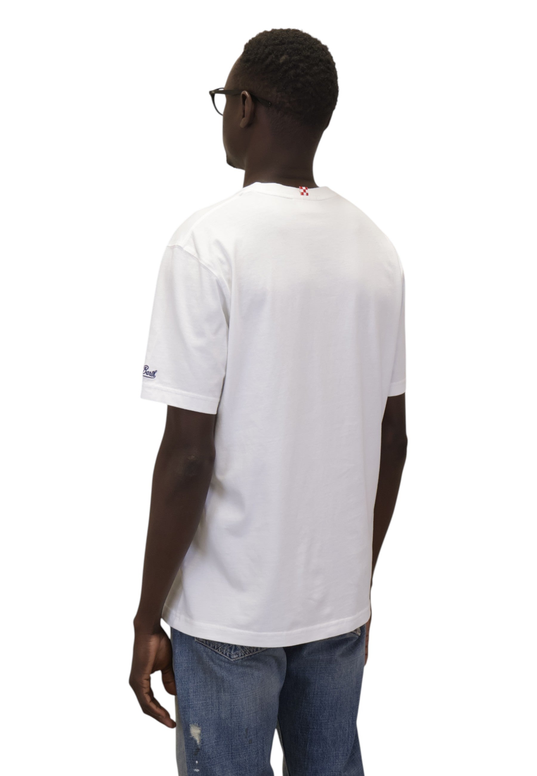 T-SHIRT Bianco Mc2 Saint Barth