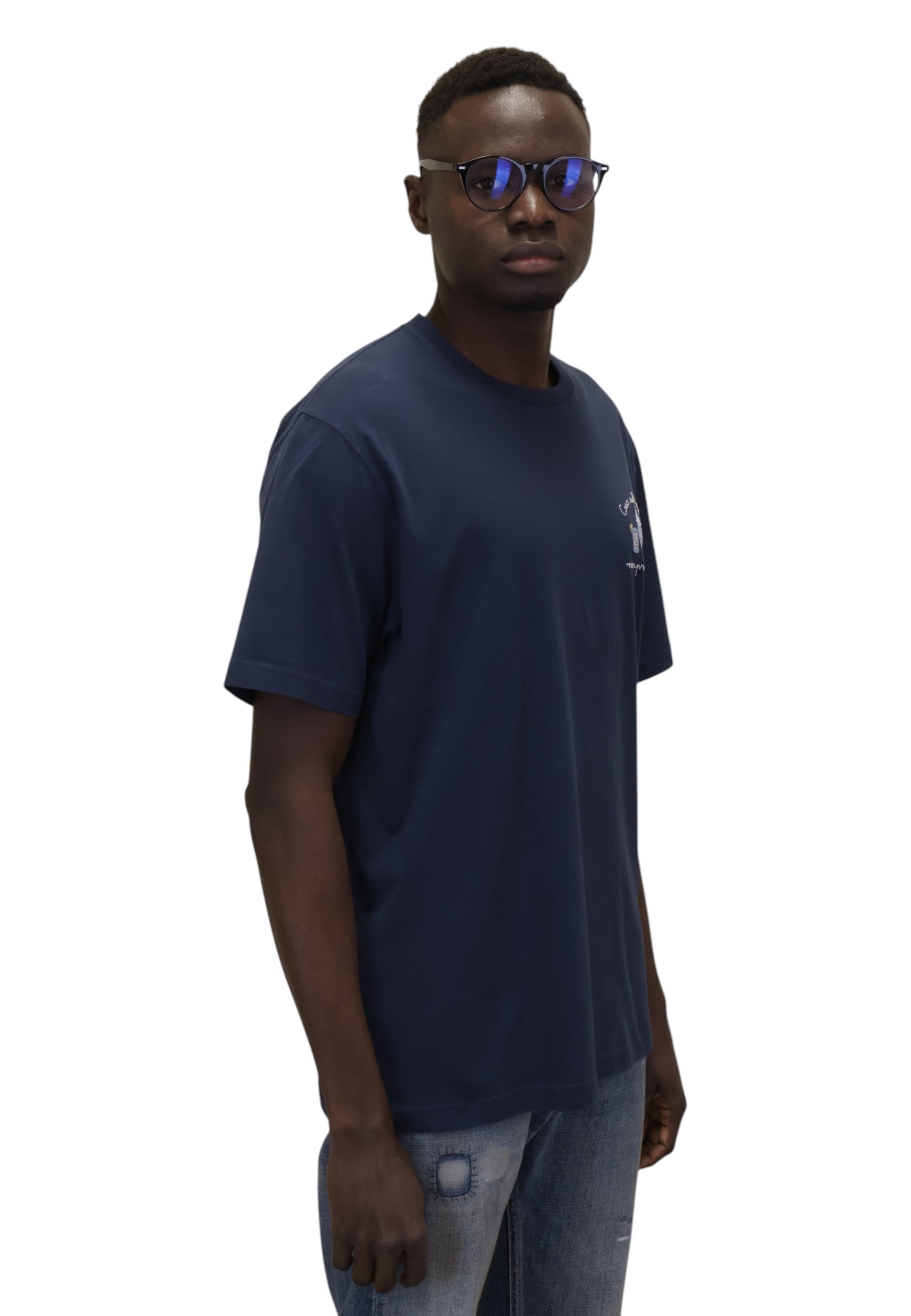 T-SHIRT Blu Mc2 Saint Barth