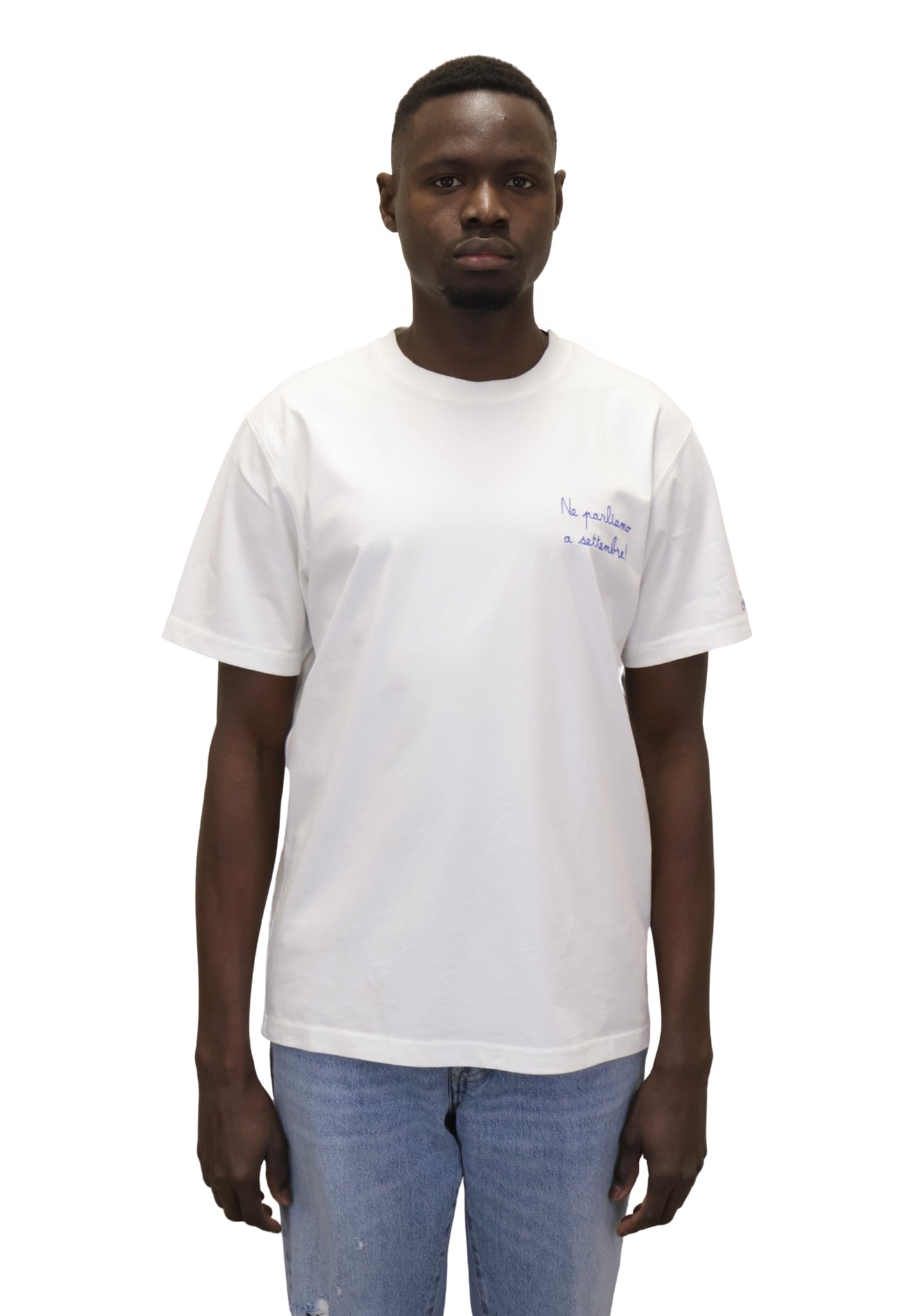 T-SHIRT Bianco Mc2 Saint Barth