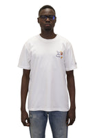T-SHIRT Bianco Mc2 Saint Barth