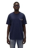 T-SHIRT Blu Mc2 Saint Barth