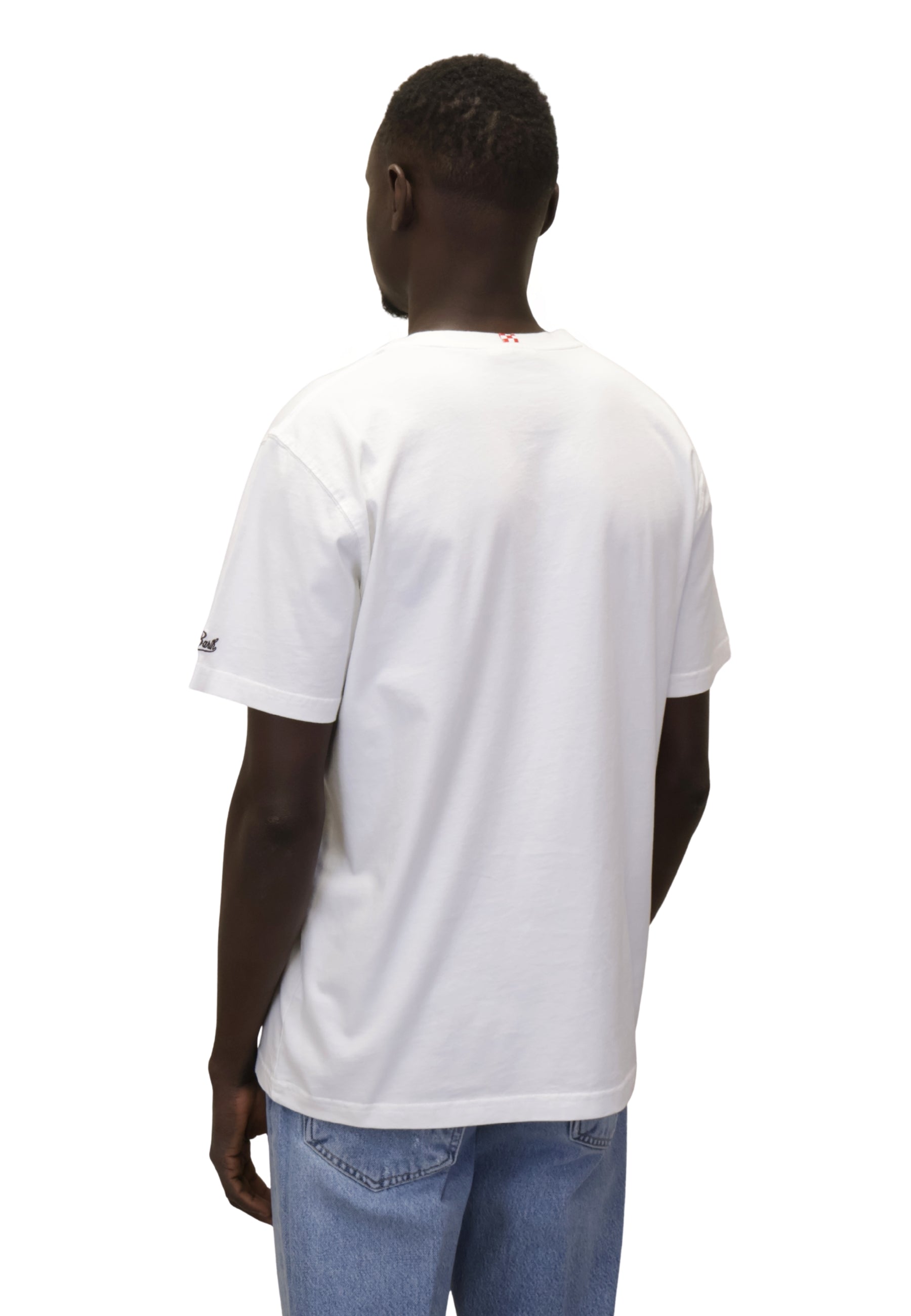 T-SHIRT Bianco Mc2 Saint Barth
