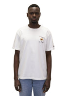 T-SHIRT Bianco Mc2 Saint Barth