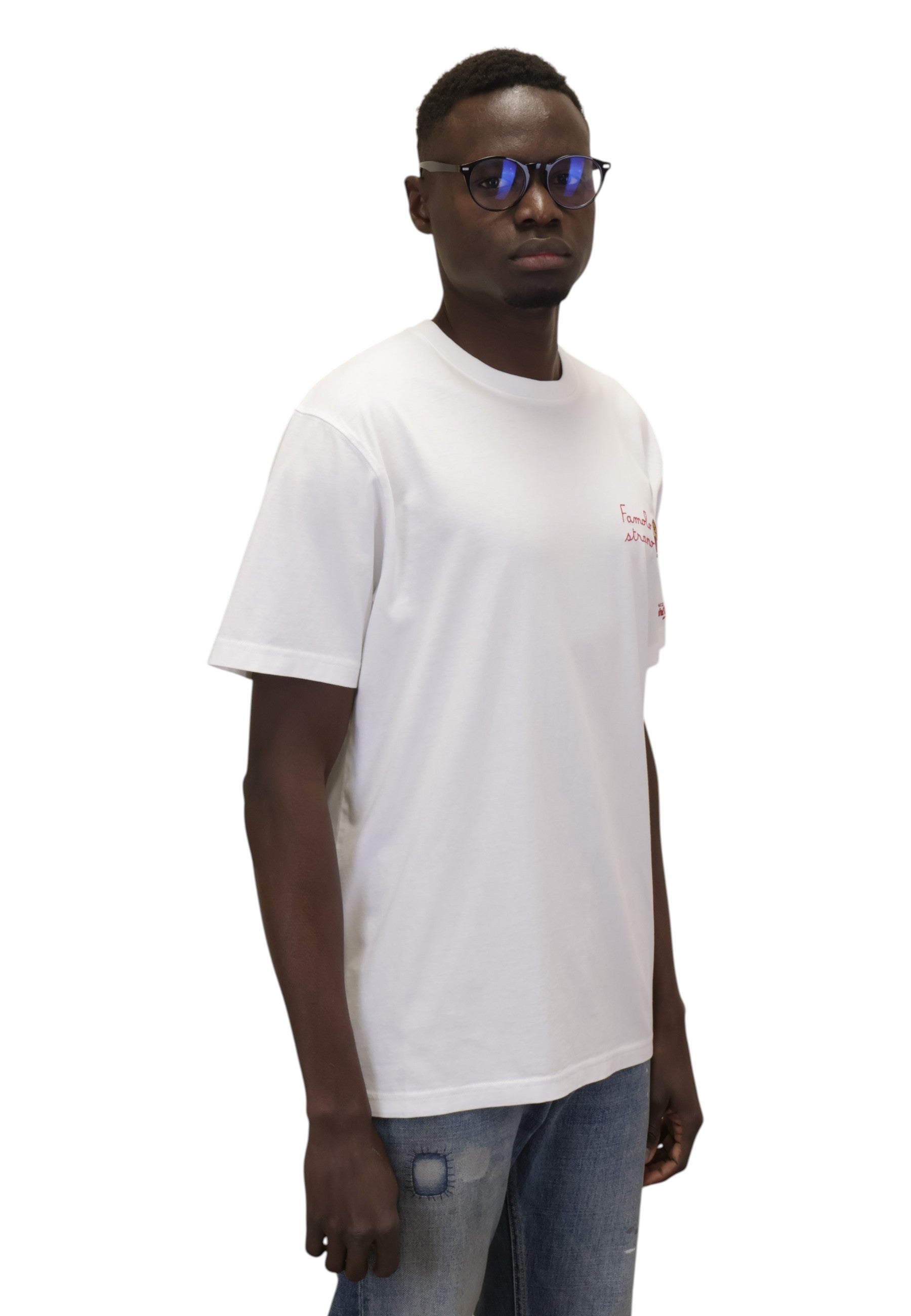 T-SHIRT Bianco Mc2 Saint Barth