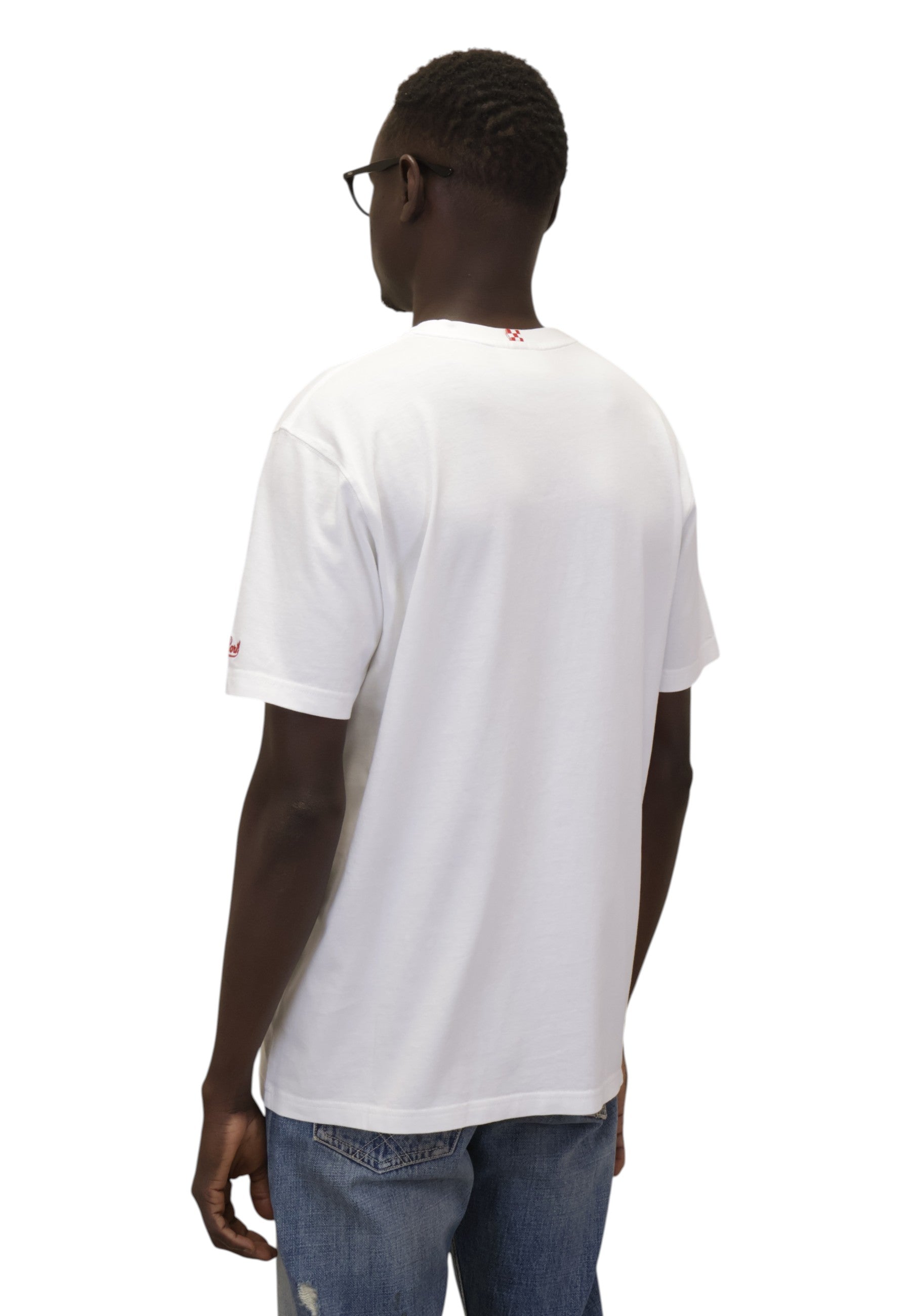 T-SHIRT Bianco Mc2 Saint Barth