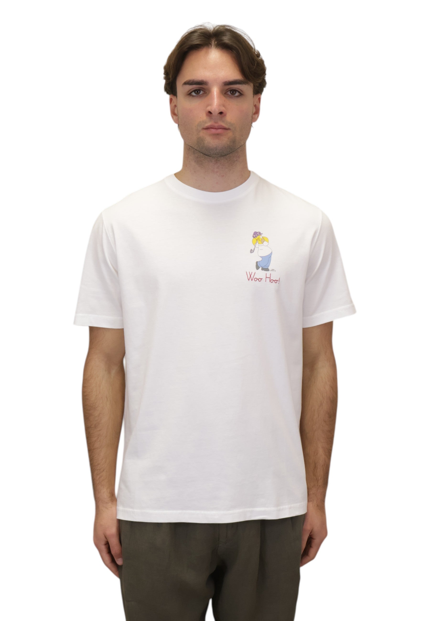 T-SHIRT Bianco Mc2 Saint Barth