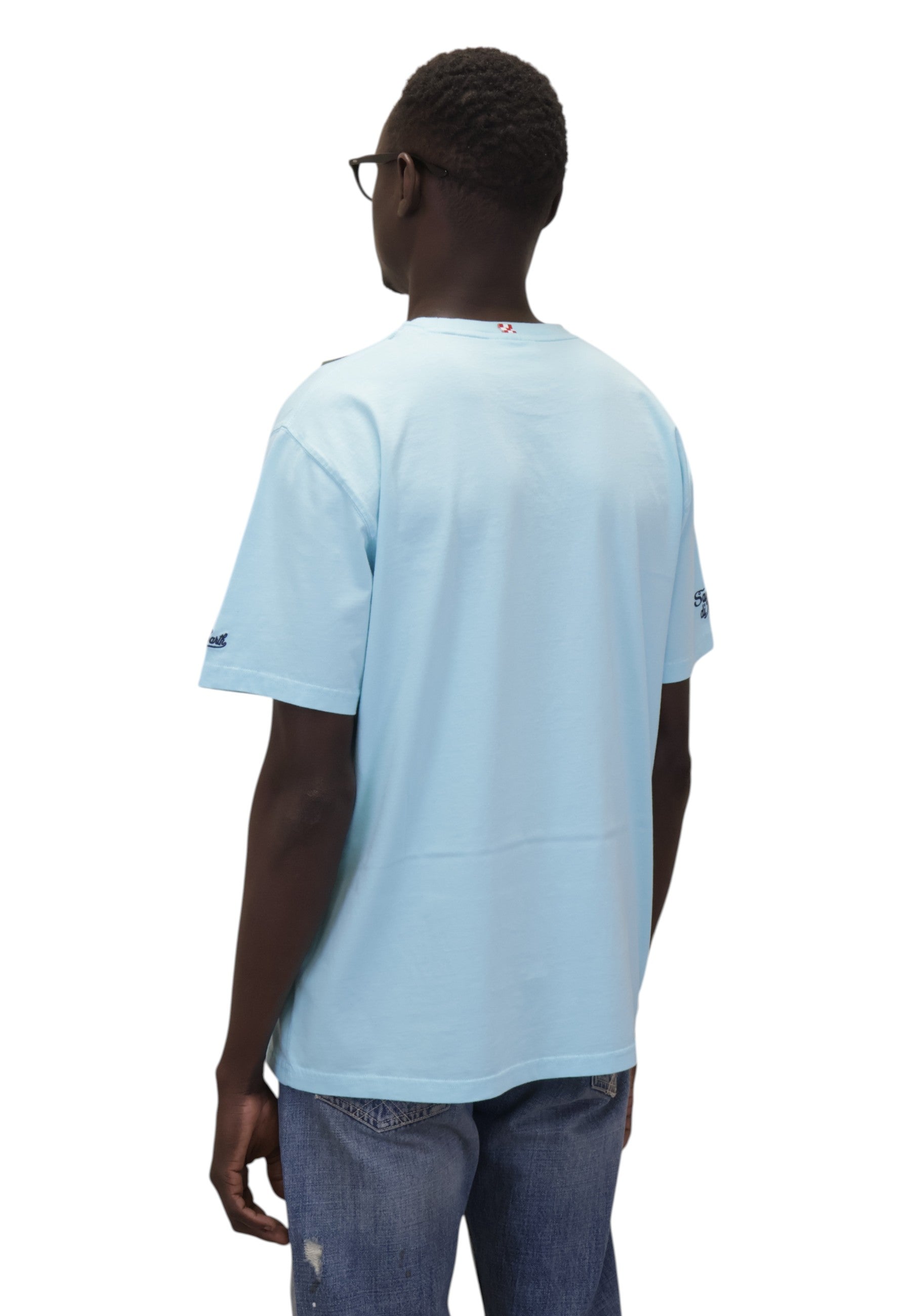T-SHIRT Celeste Mc2 Saint Barth